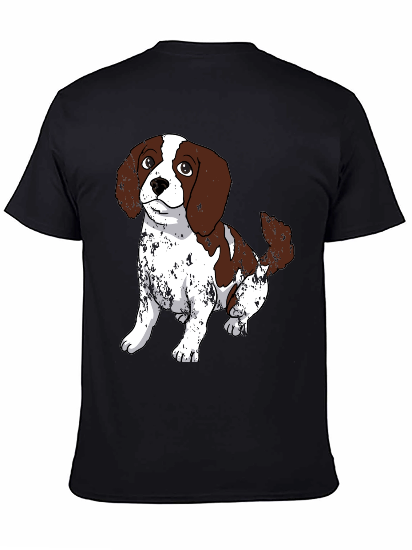 Dog Lovers Graphic Tee - Cute Puppy Design