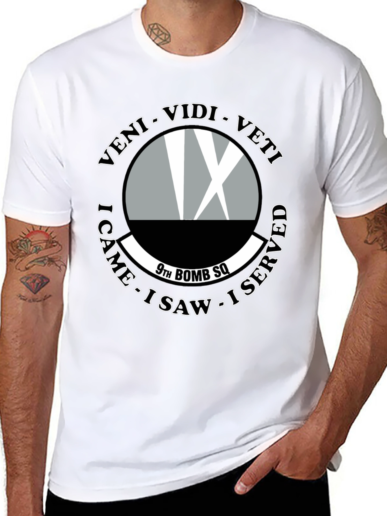 9th Bomb Squadron T-Shirt: Veni Vidi Veti