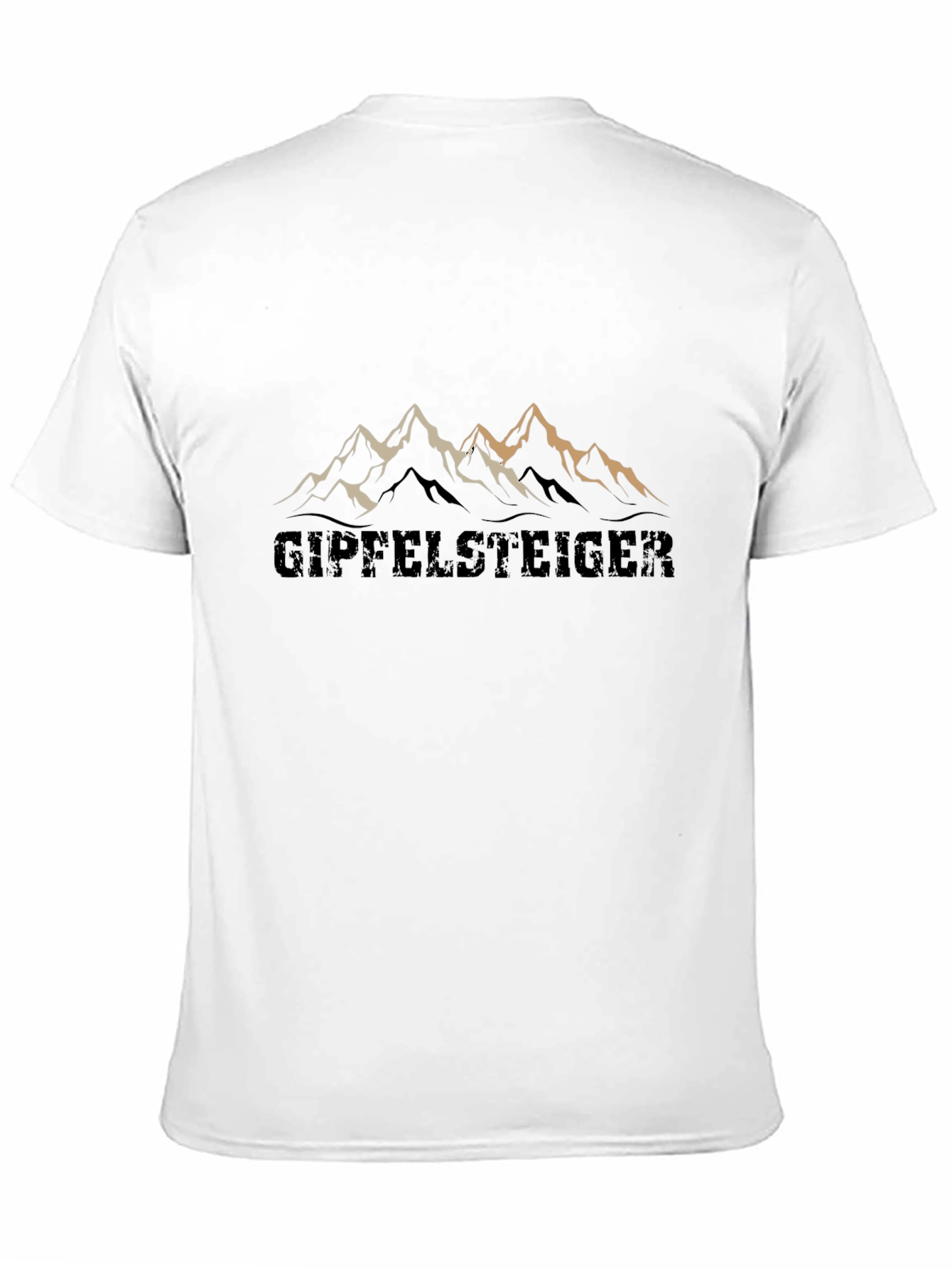 Gipfelsteiger Mountain Graphic Tee - Black