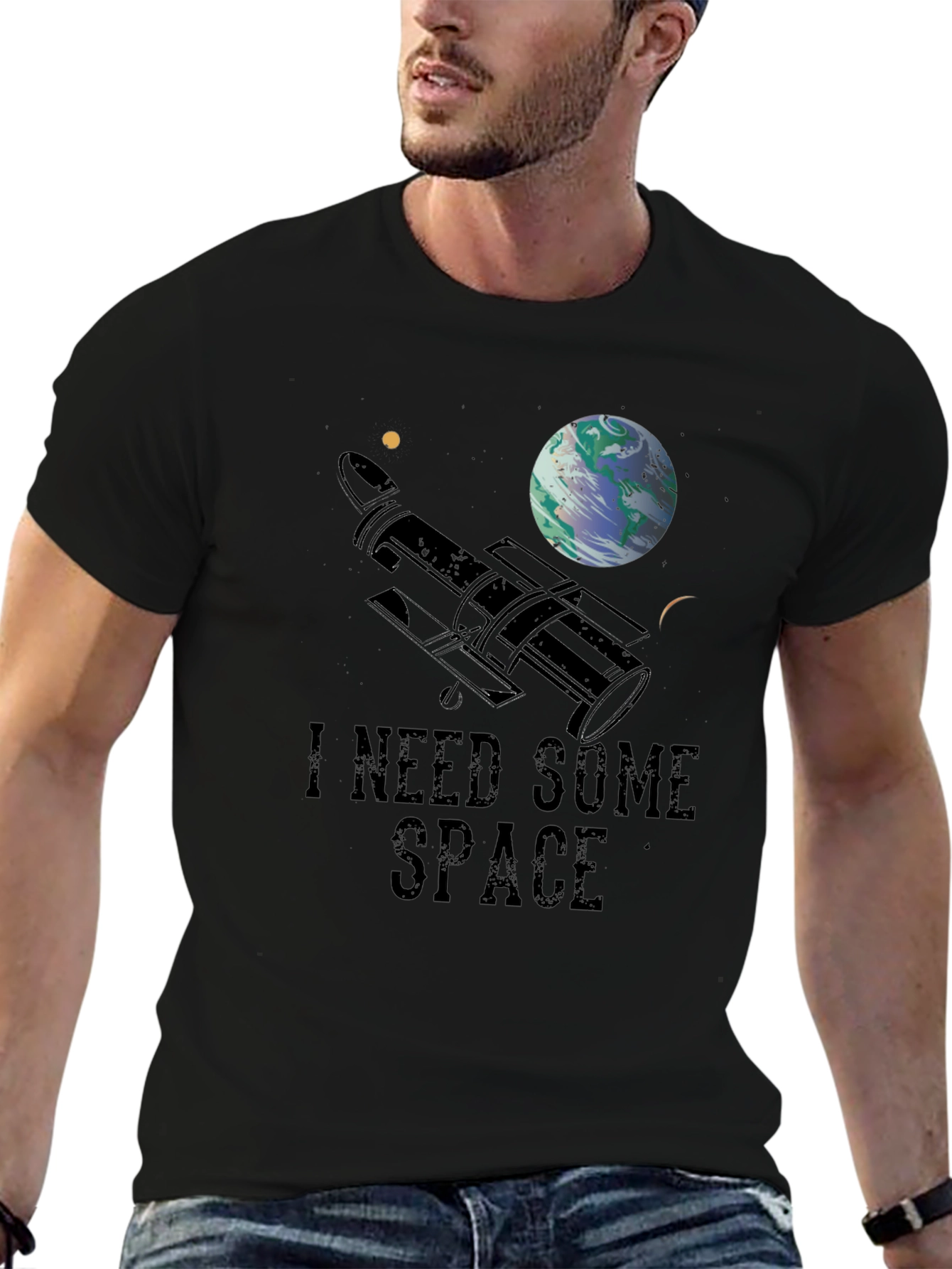 I Need Some Space Graphic Tee Space Lover T-Shirt