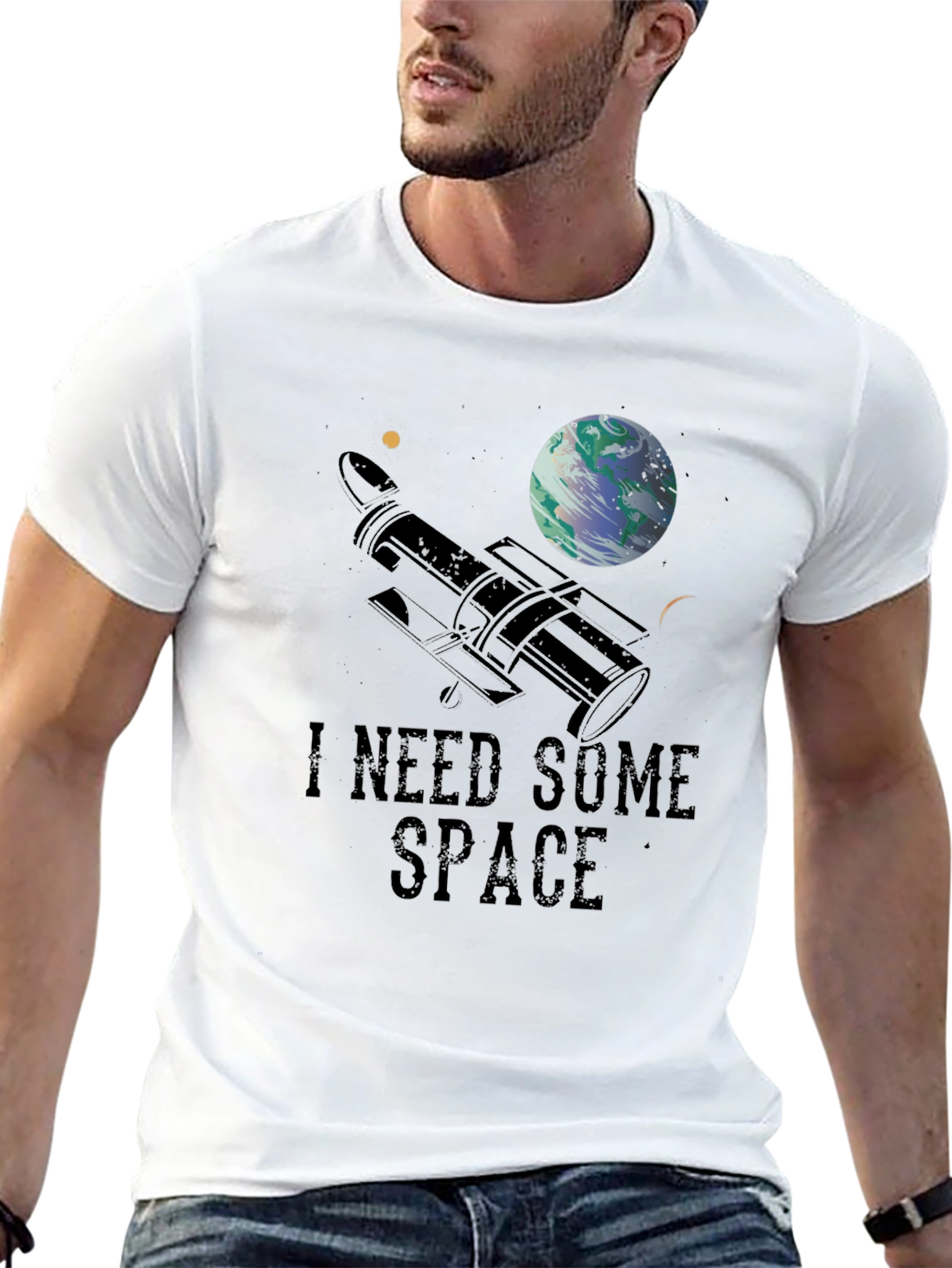 I Need Some Space Graphic Tee Space Lover T-Shirt