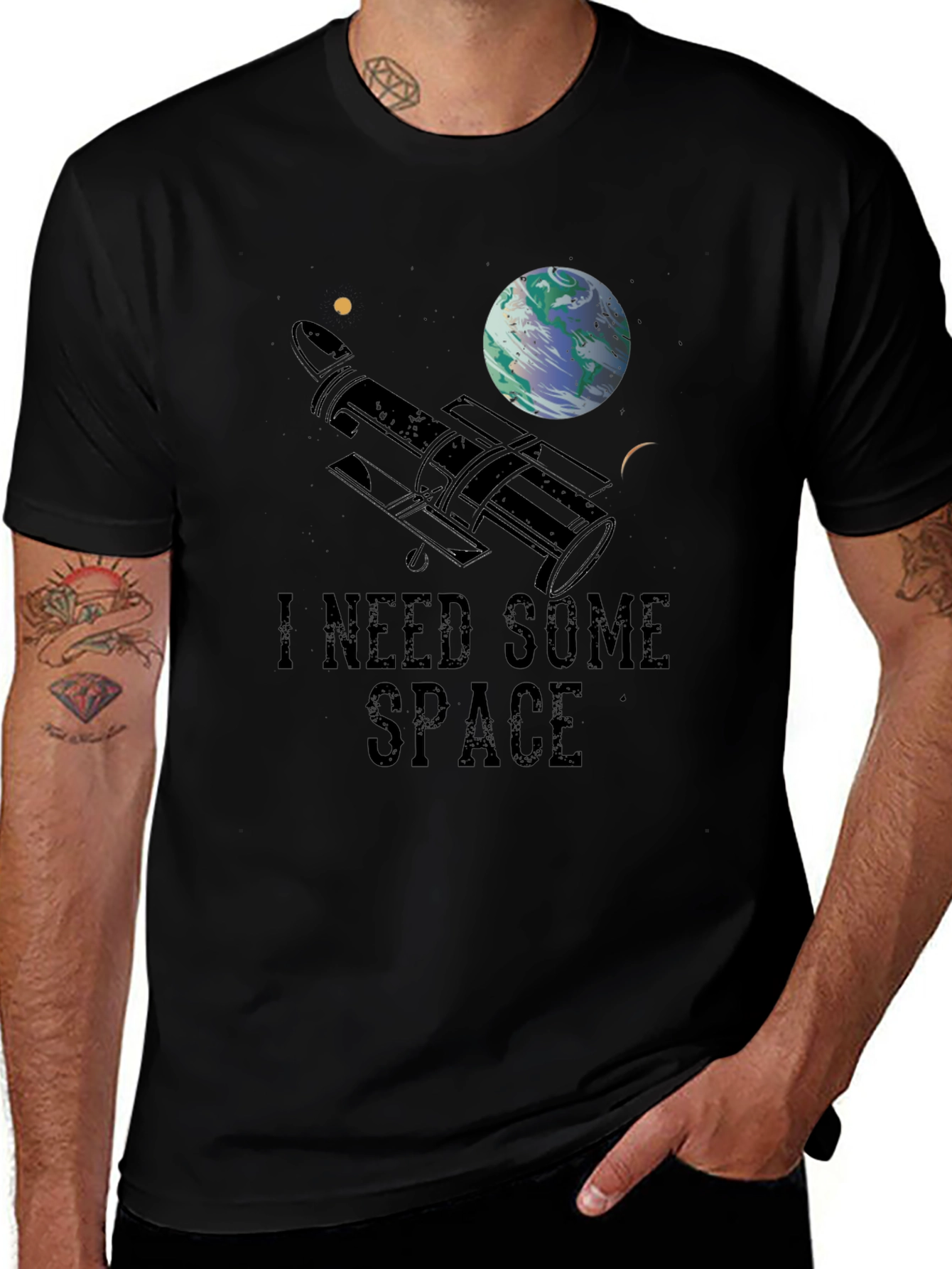 I Need Some Space Graphic Tee Space Lover T-Shirt