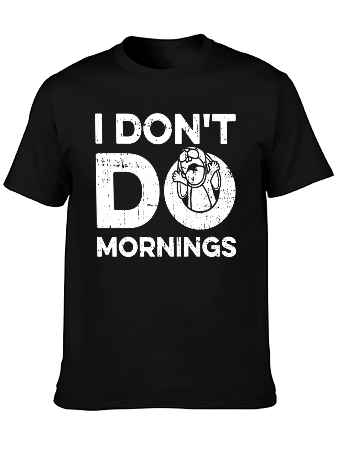 Funny I Dont Do Mornings Graphic Tee