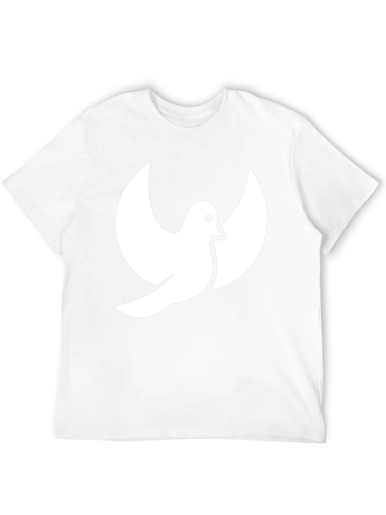 Dove Graphic Print Black T-Shirt