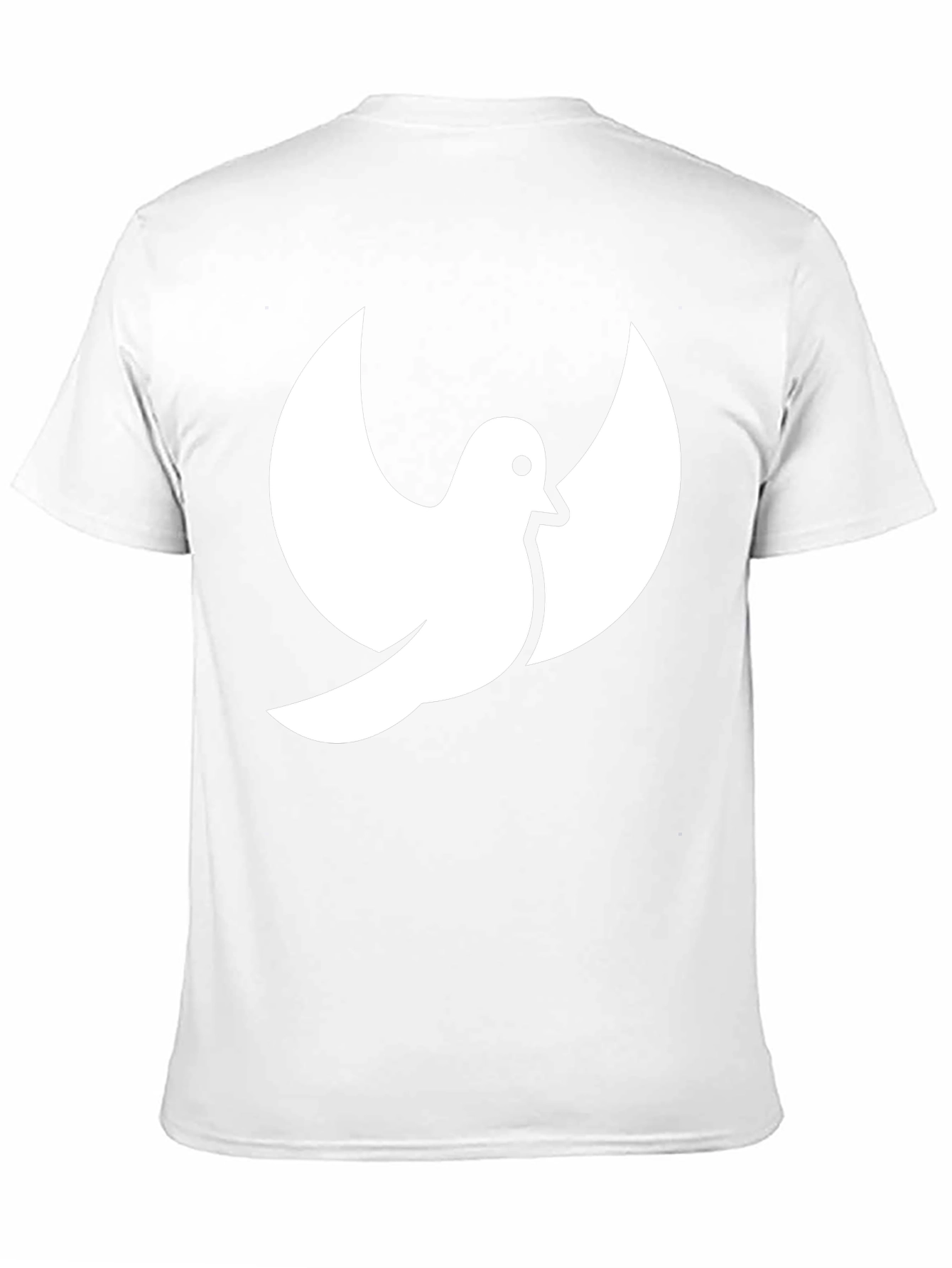 Dove Graphic Print Black T-Shirt