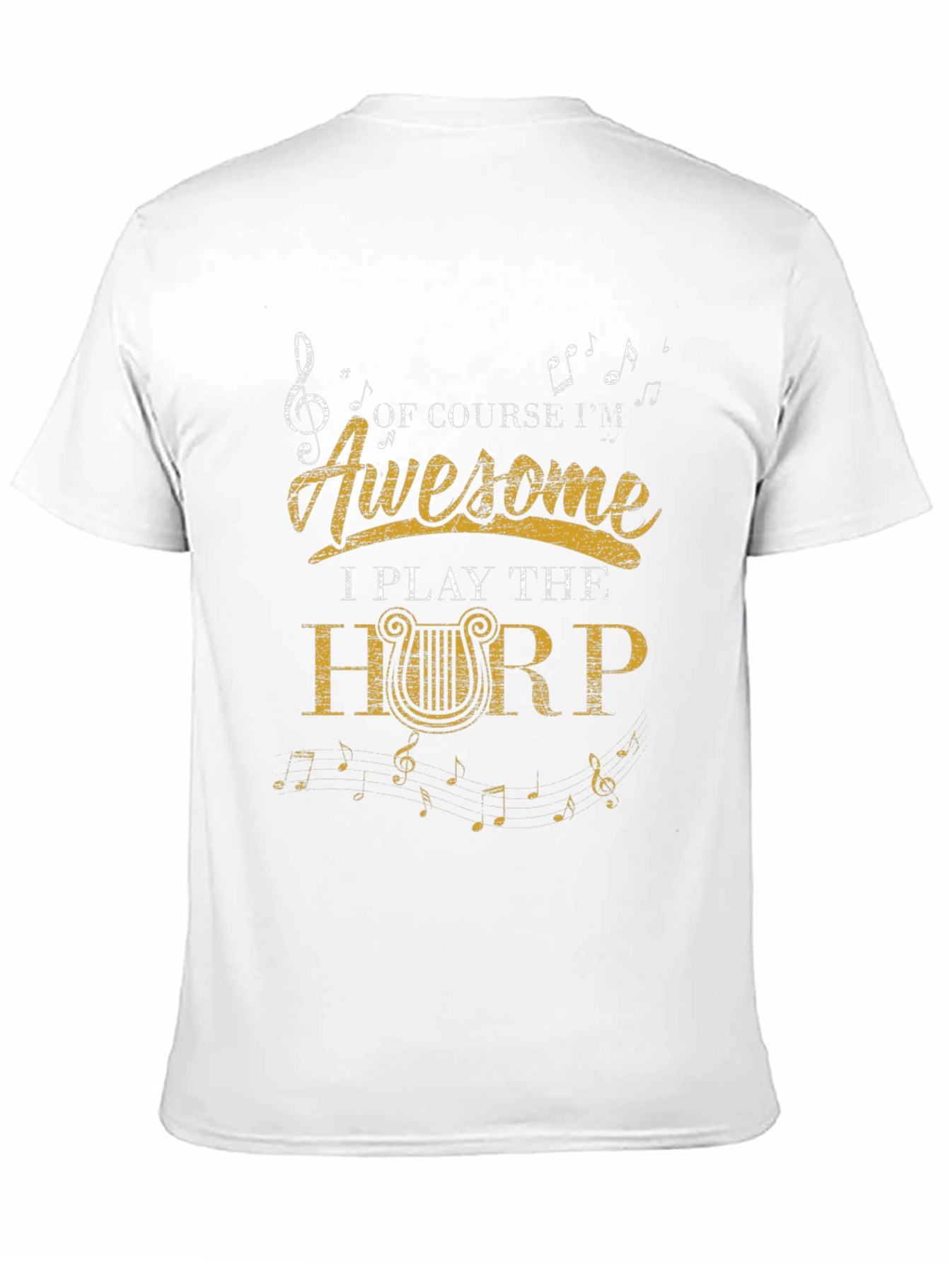 Awesome Harp Player T-Shirt - Music Lover Tee
