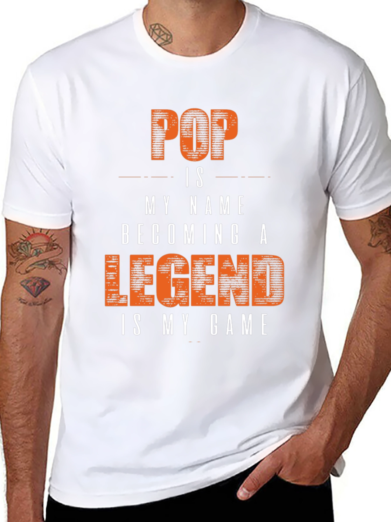 Pop Legend T-Shirt - Fathers Day Gift