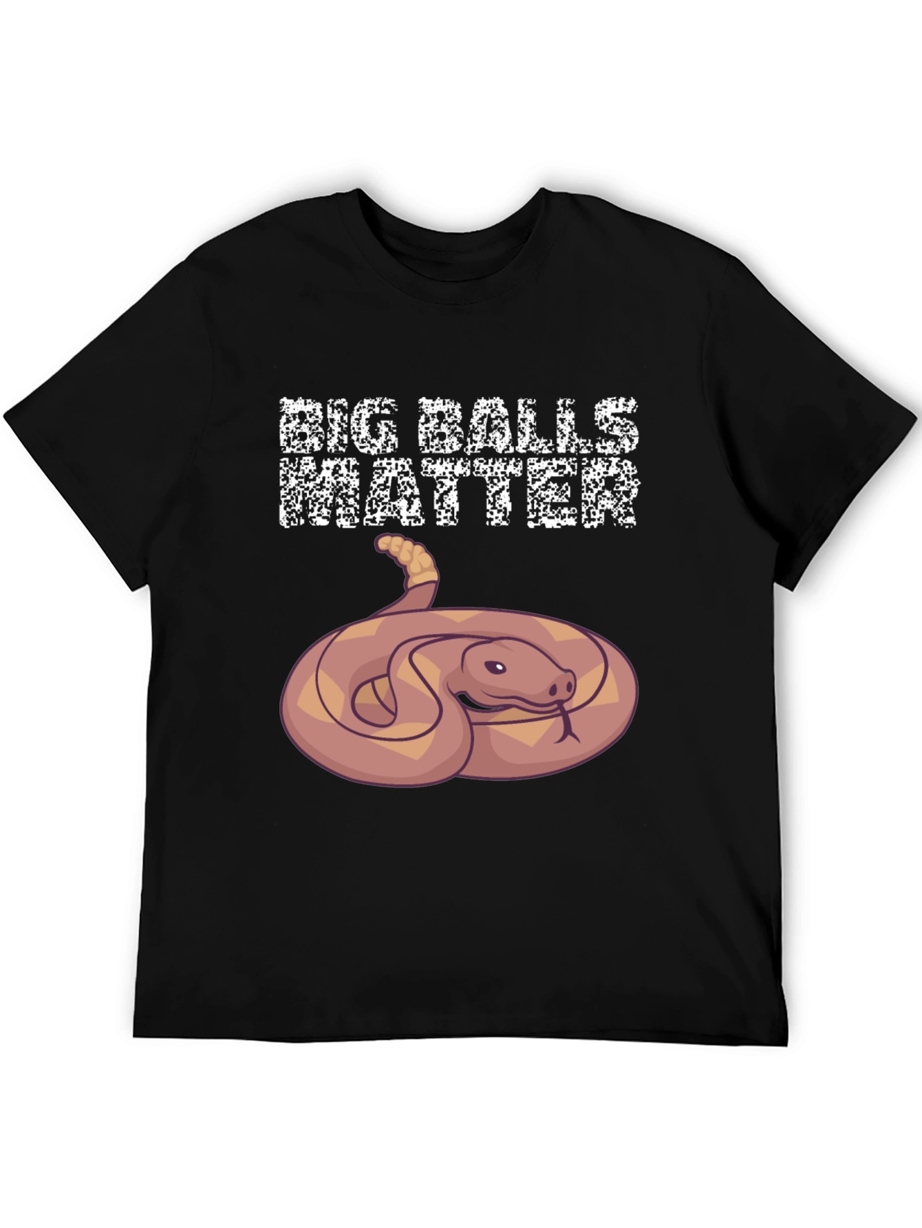 Big Balls Matter Snake Graphic Tee