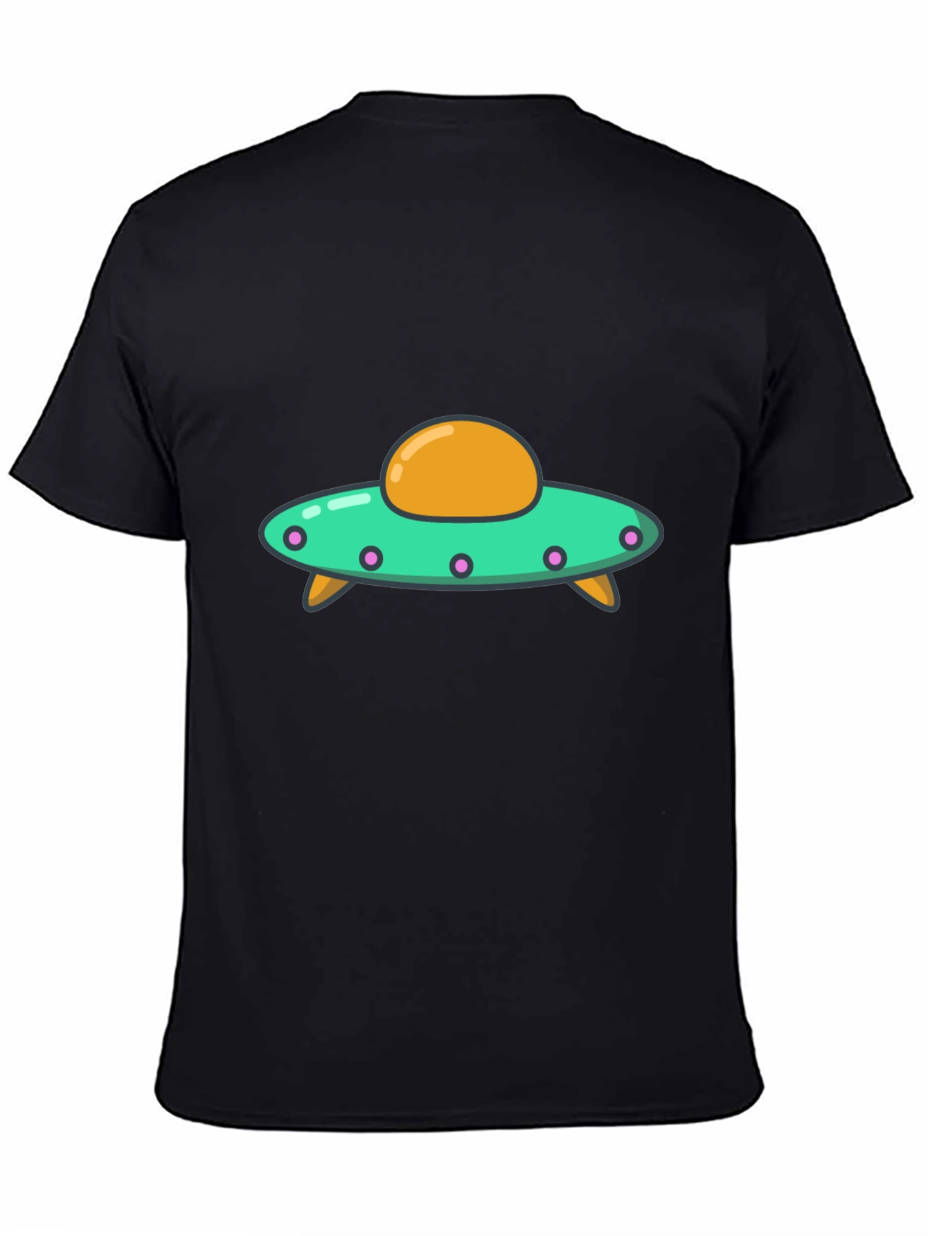 UFO Graphic T-Shirt - Fun Alien Spacecraft Design