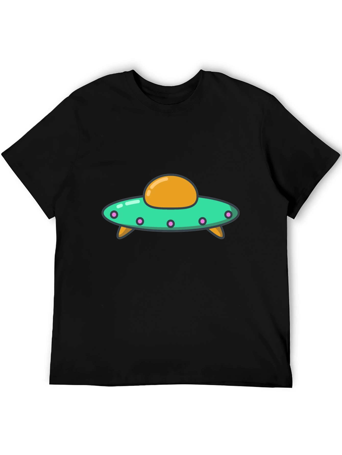 UFO Graphic T-Shirt - Fun Alien Spacecraft Design