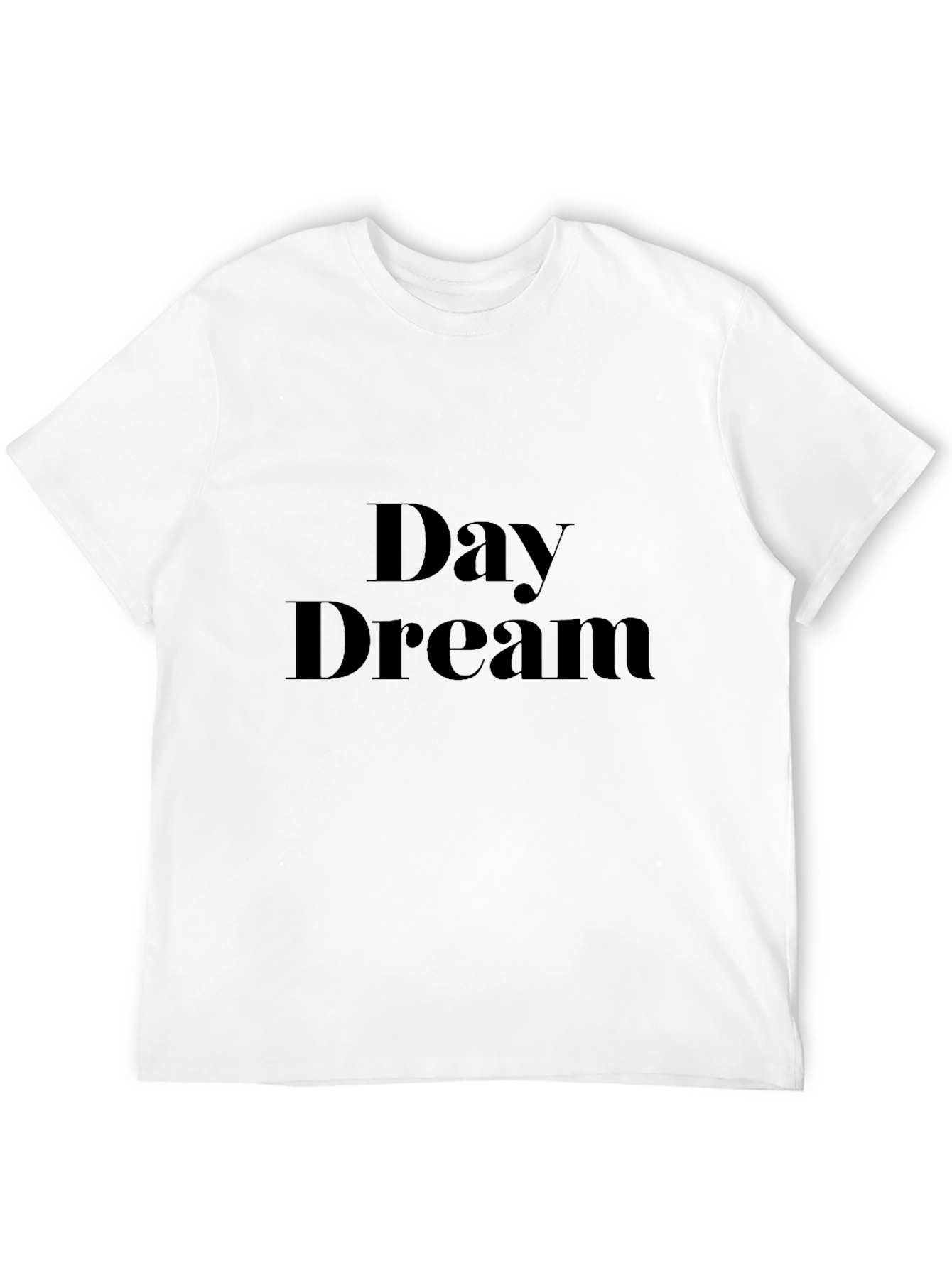 Day Dream Graphic Black T-Shirt