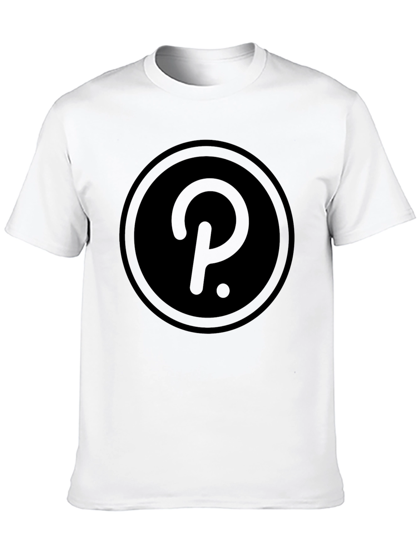 Polkadot Crypto Black T-Shirt - Stylish Graphic Tee