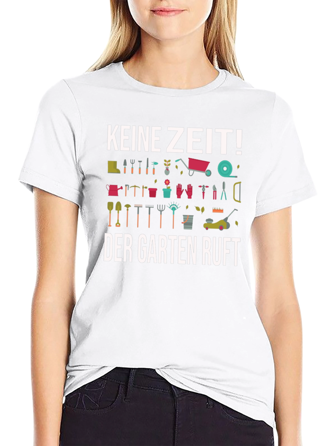 Gardening T-Shirt - Keine Zeit! Der Garten Ruft