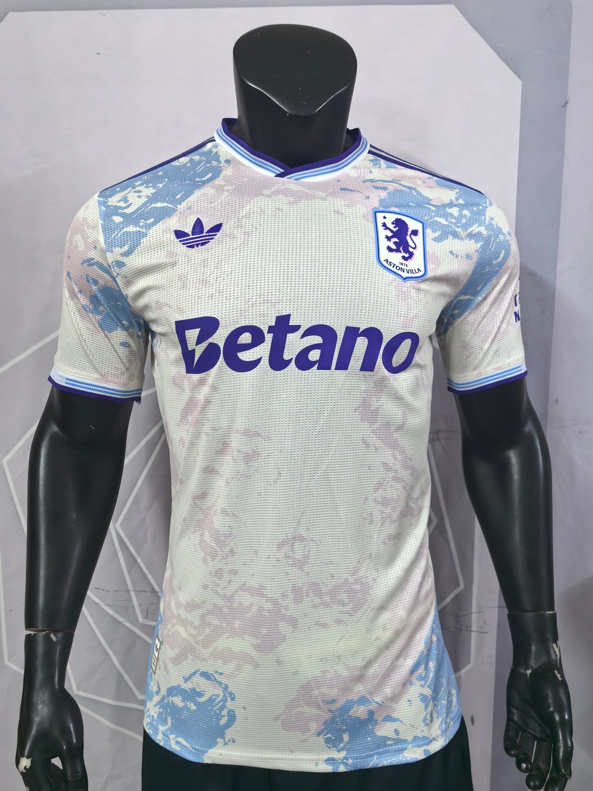 Aston Villa 25-26 Second Away Player Version Soccer Jersey