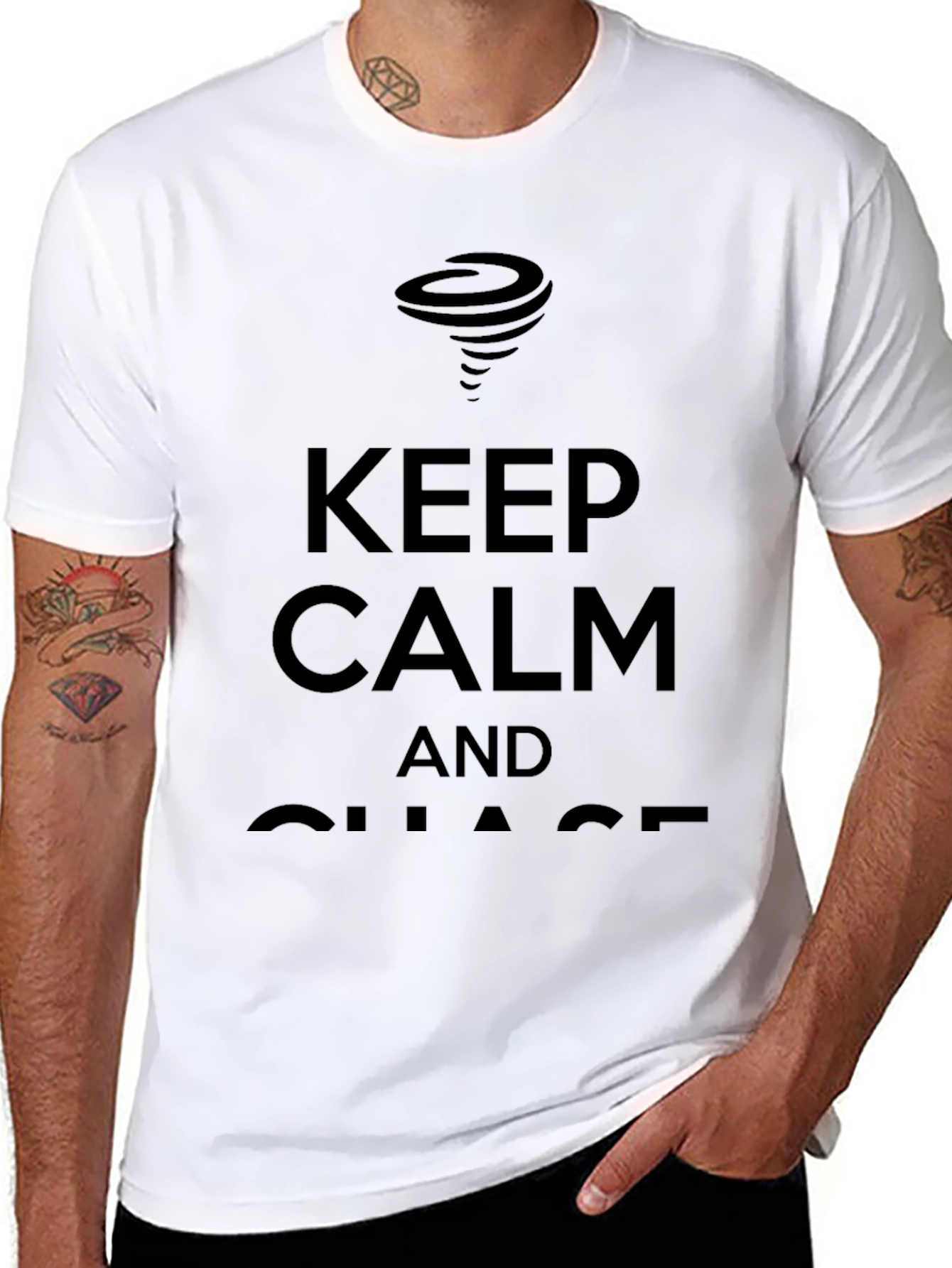Keep Calm and Chase Tornado T-Shirt