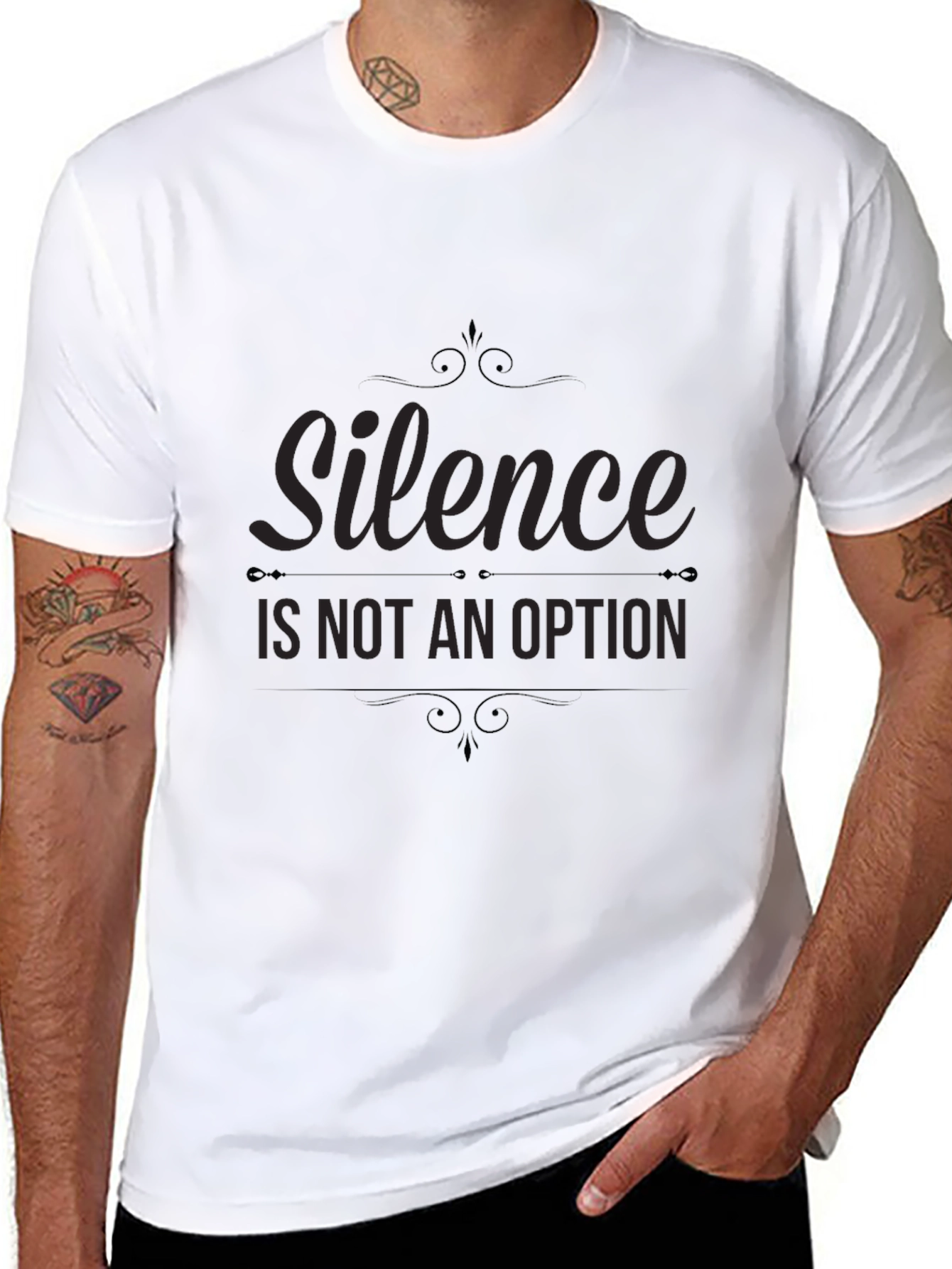 Silence Is Not An Option Graphic Tee