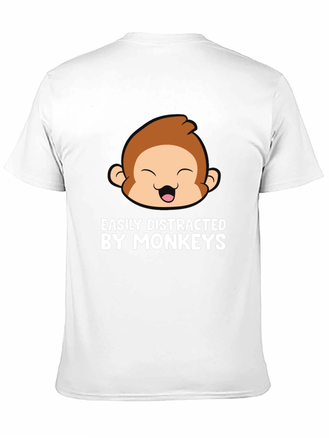Easily Distracted By Monkeys Graphic T-Shirt
