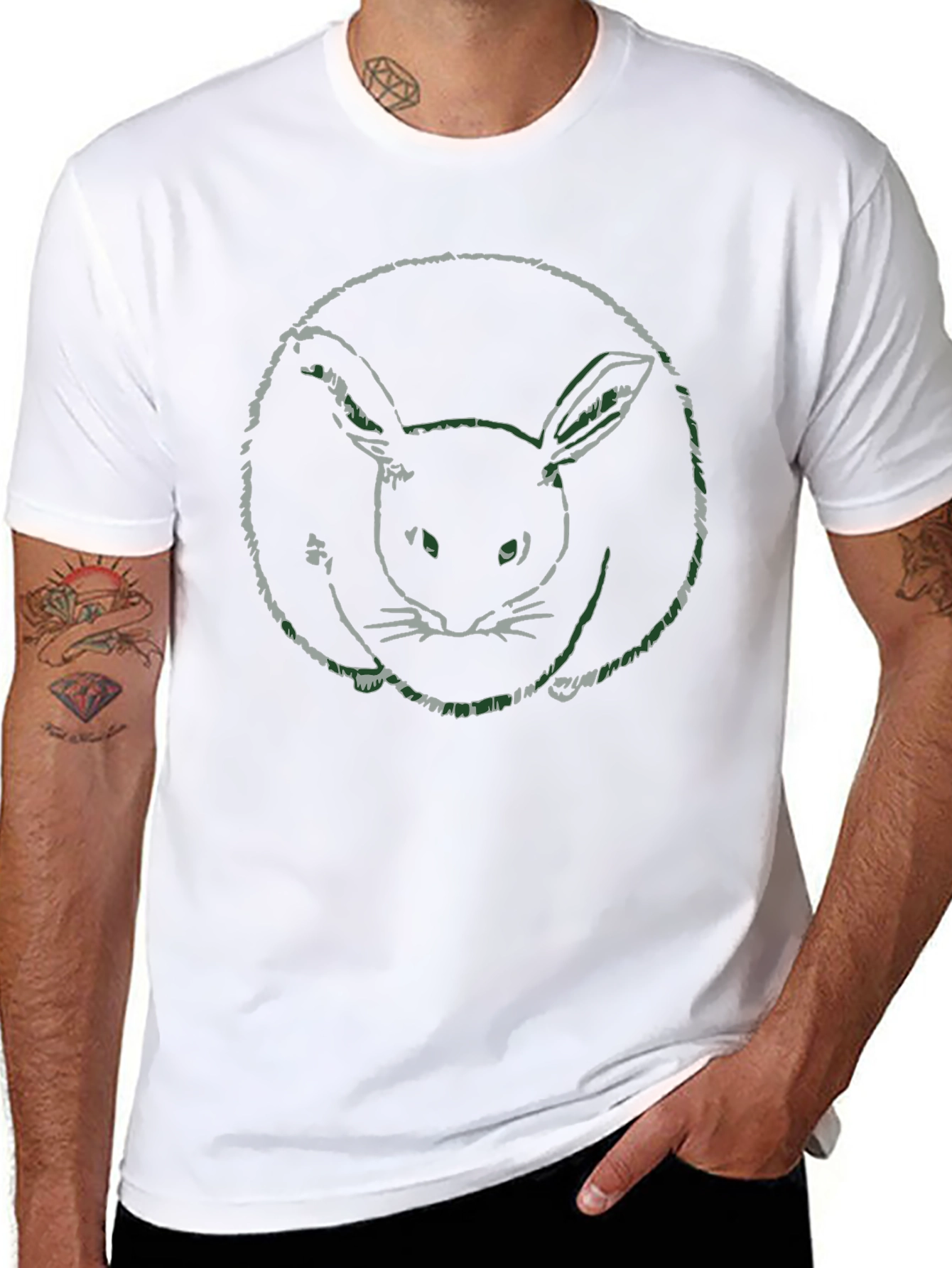 Bunny Graphic Tee - Comfort & Style