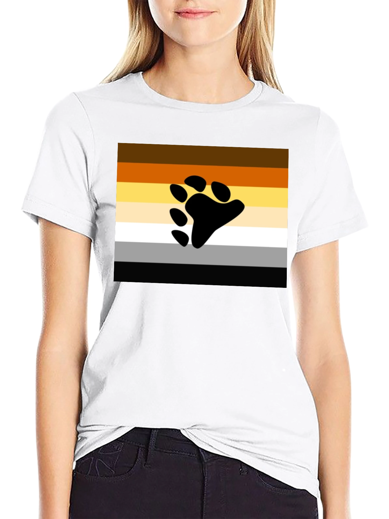 Bear Pride Paw T-Shirt