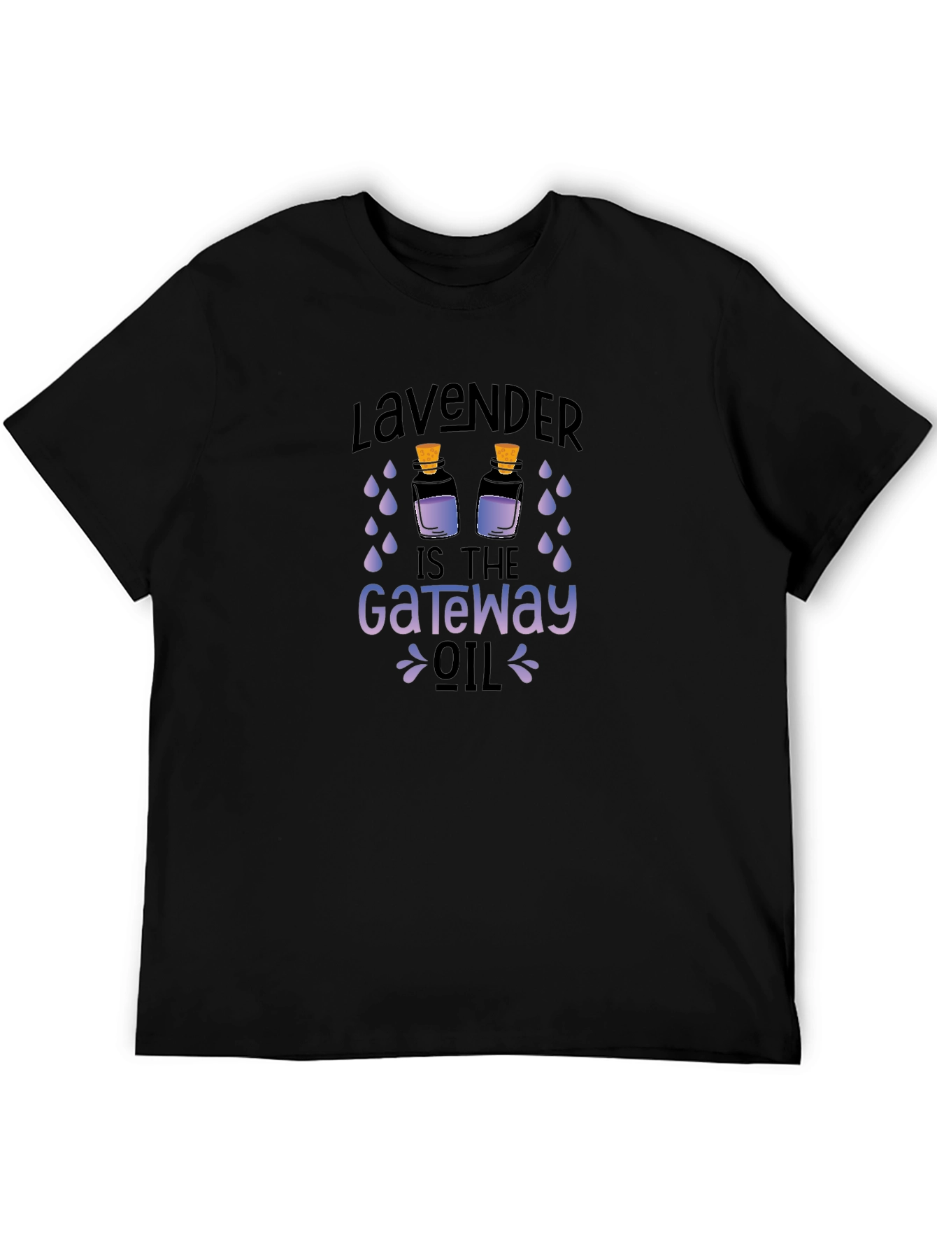 Lavender Gateway Oil Graphic Tee