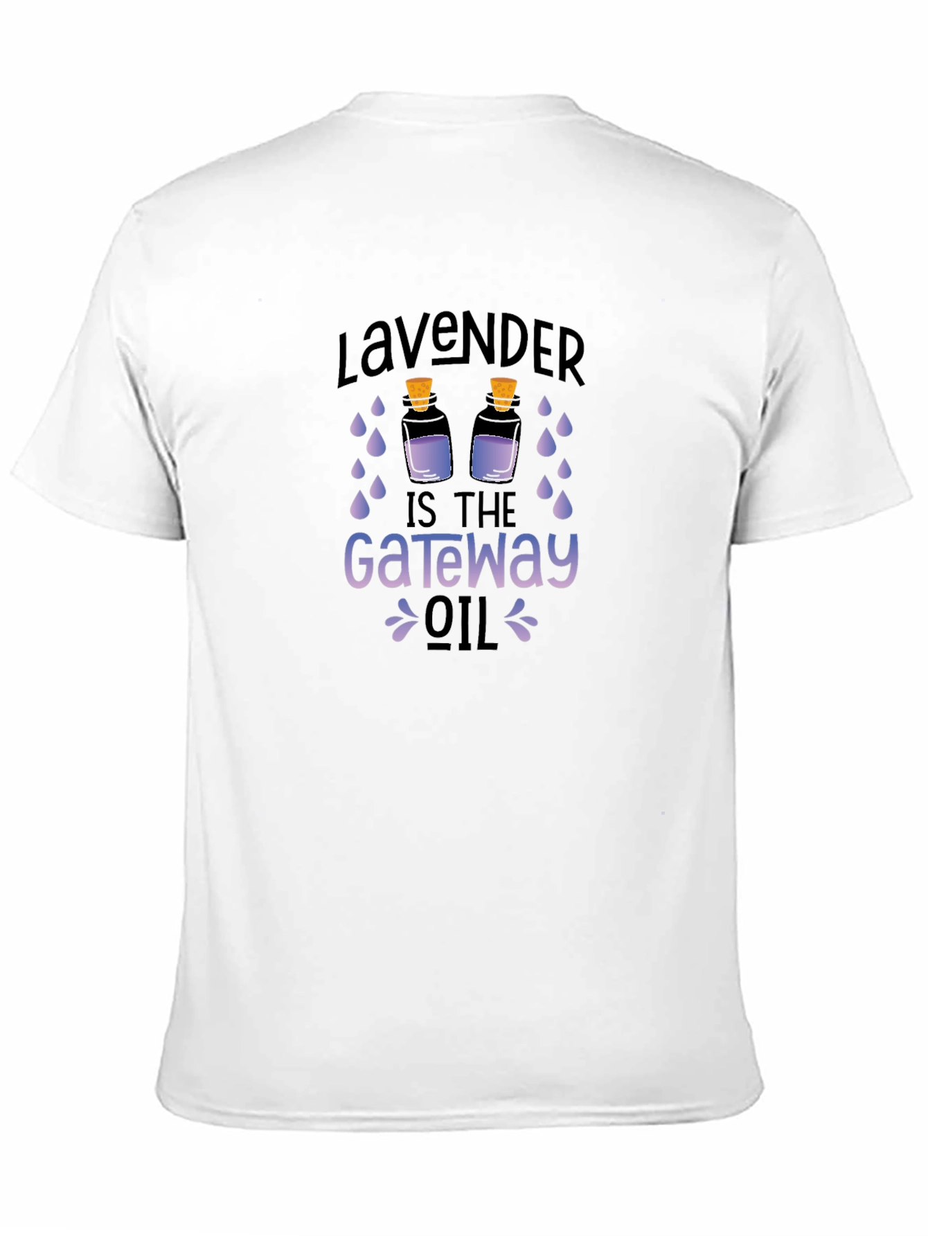 Lavender Gateway Oil Graphic Tee