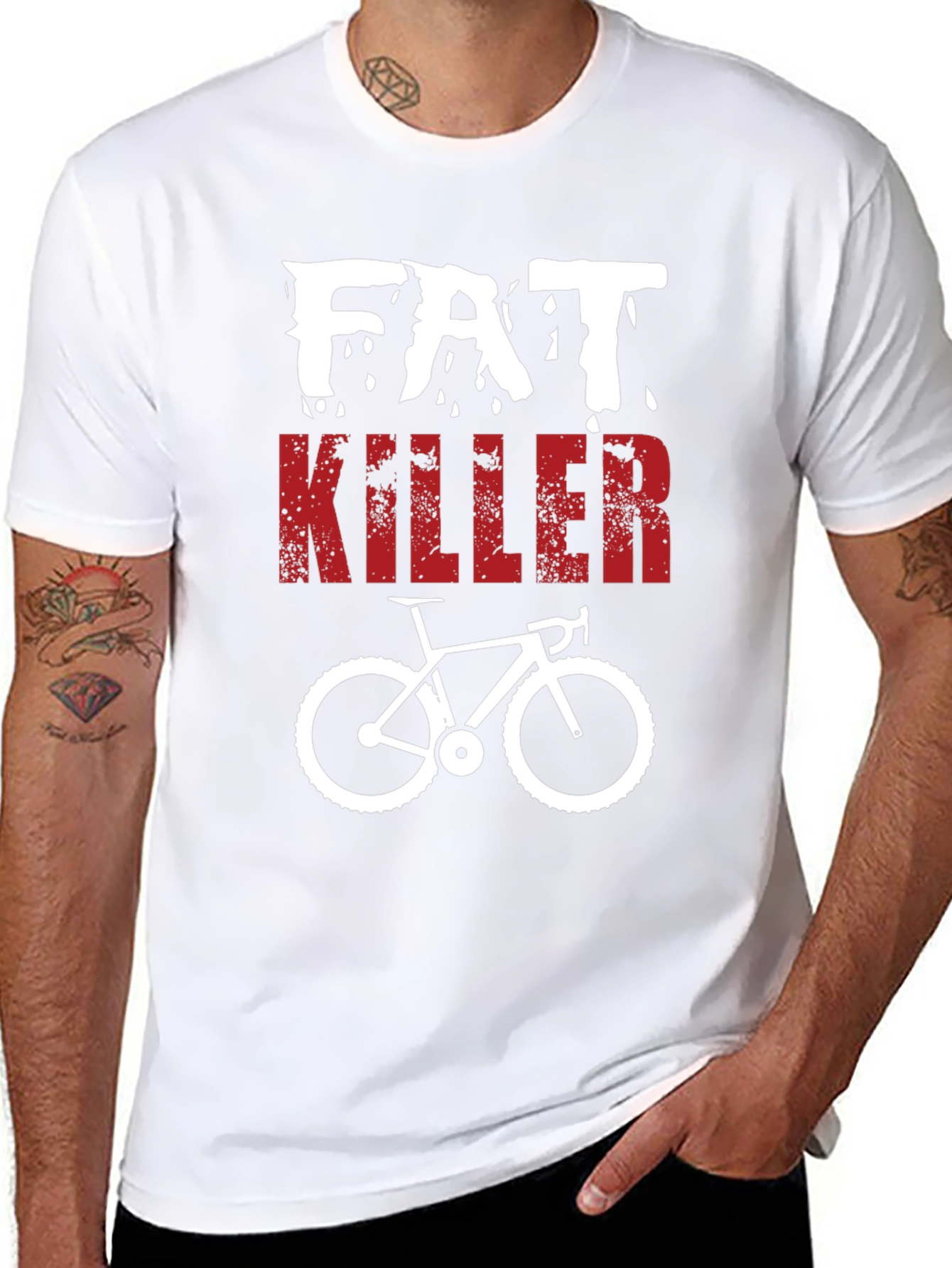 Fat Killer T-Shirt - Cycling Inspired Graphic Tee