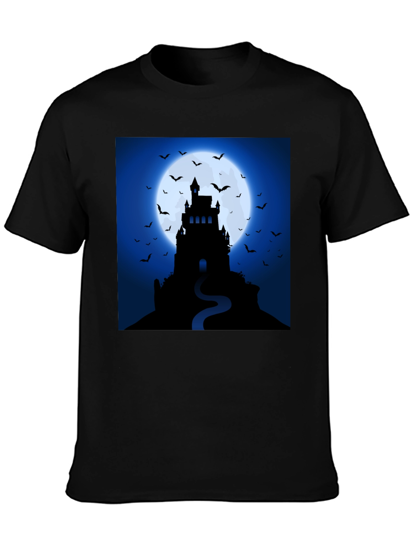 Spooky Castle Halloween T-Shirt