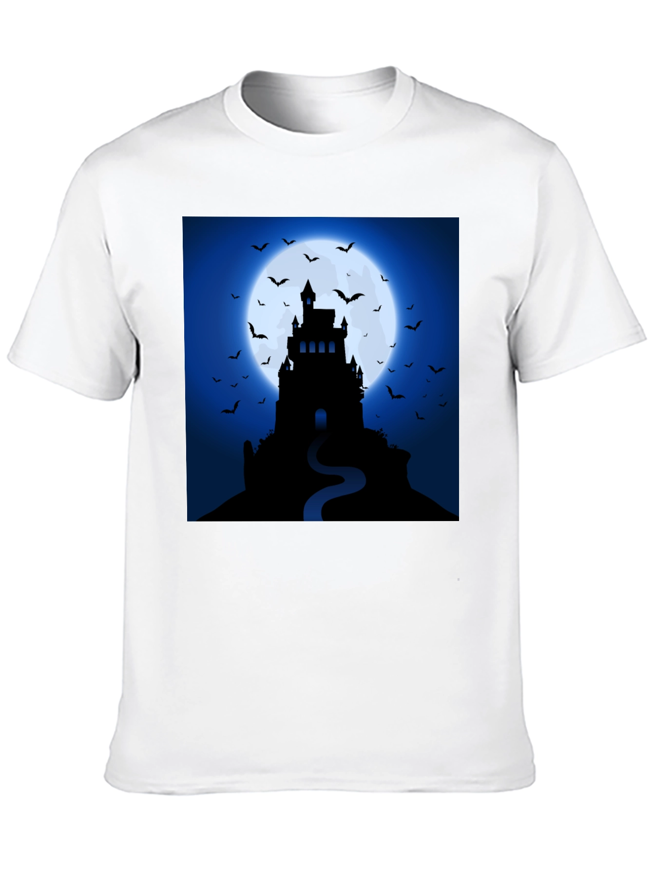 Spooky Castle Halloween T-Shirt