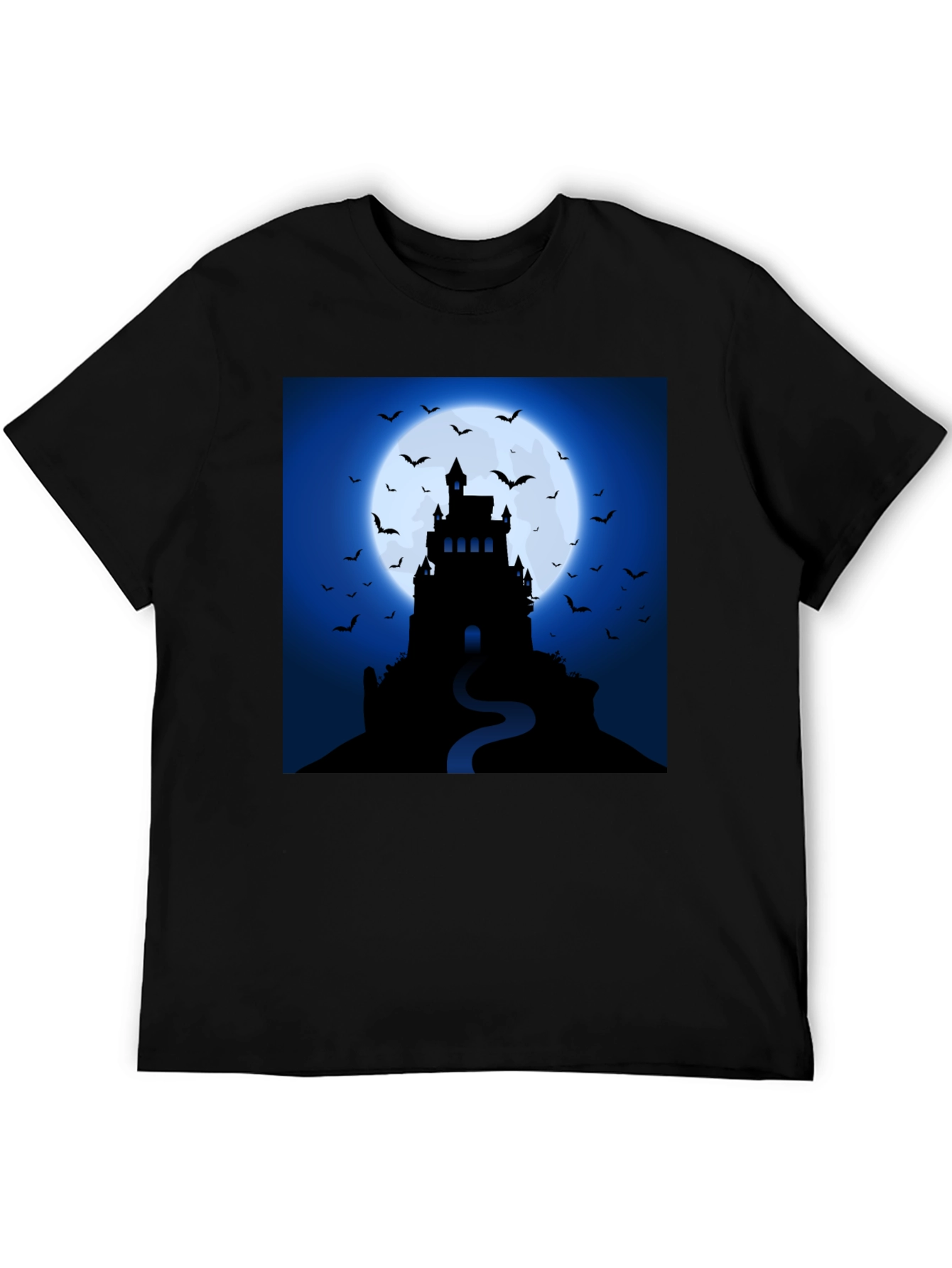Spooky Castle Halloween T-Shirt