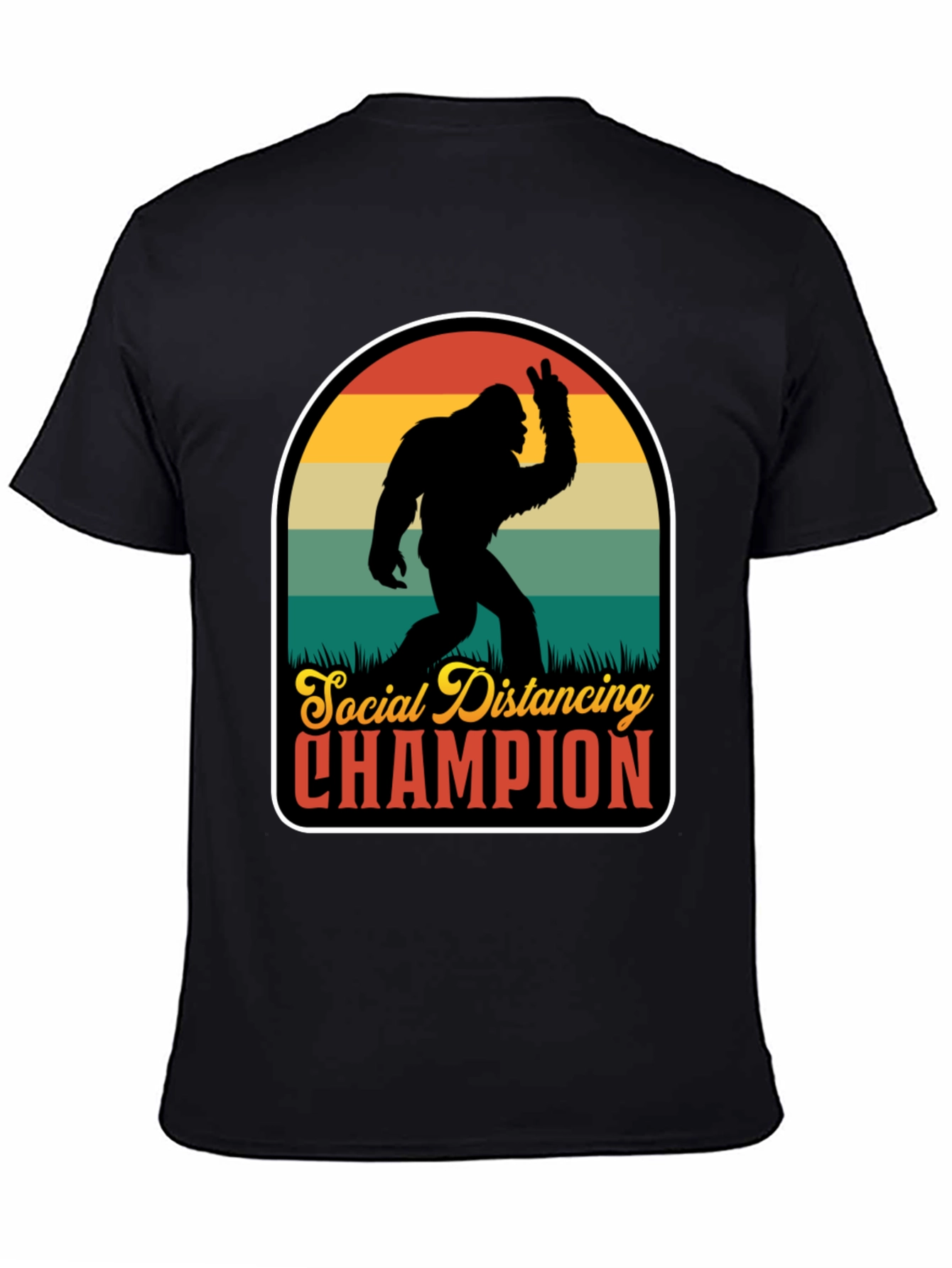 Social Distancing Champion Graphic Tee