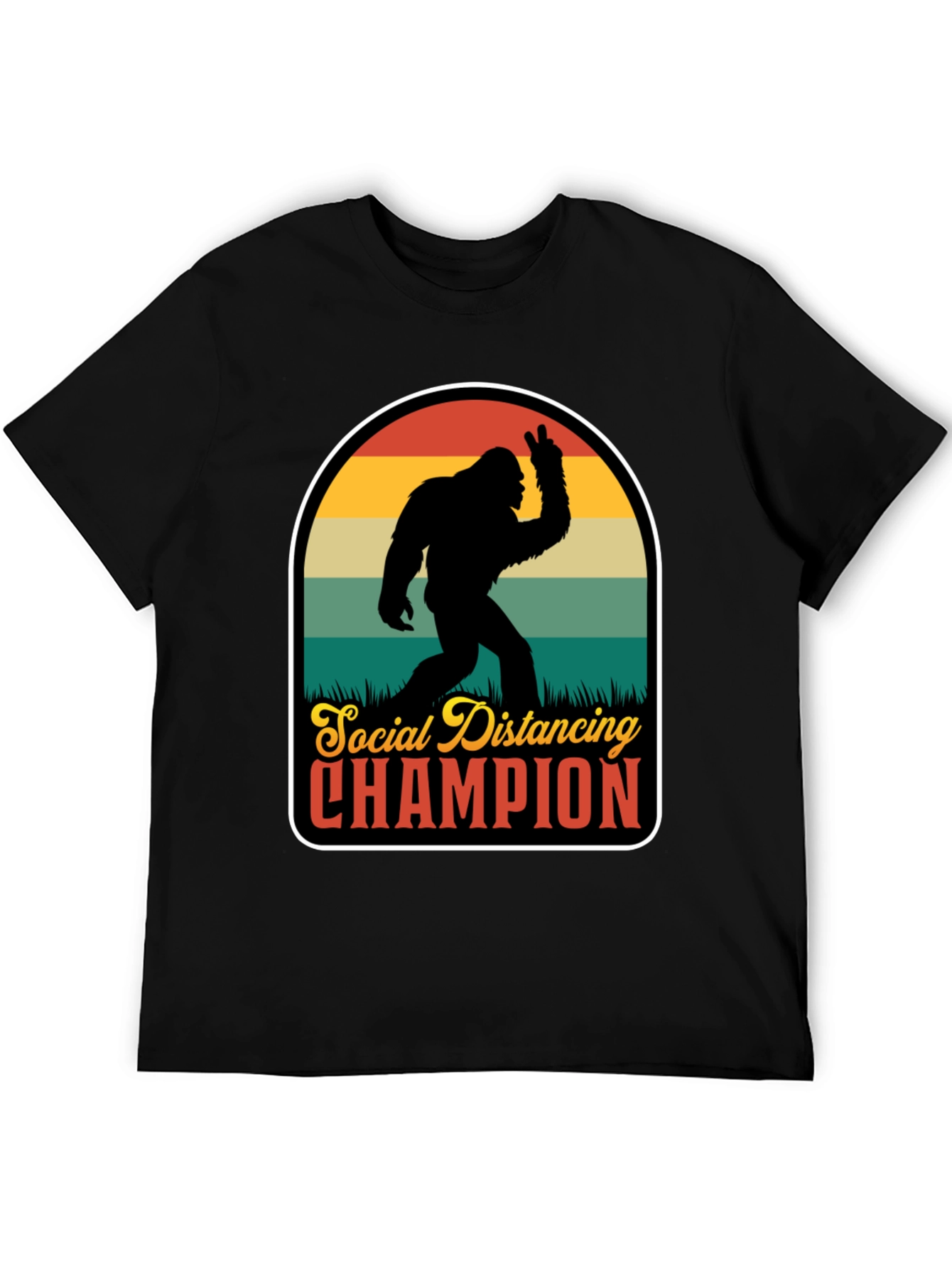 Social Distancing Champion Graphic Tee