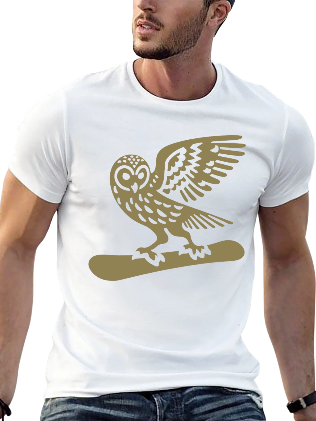 Owl Snowboard T-Shirt - Ride in Style!