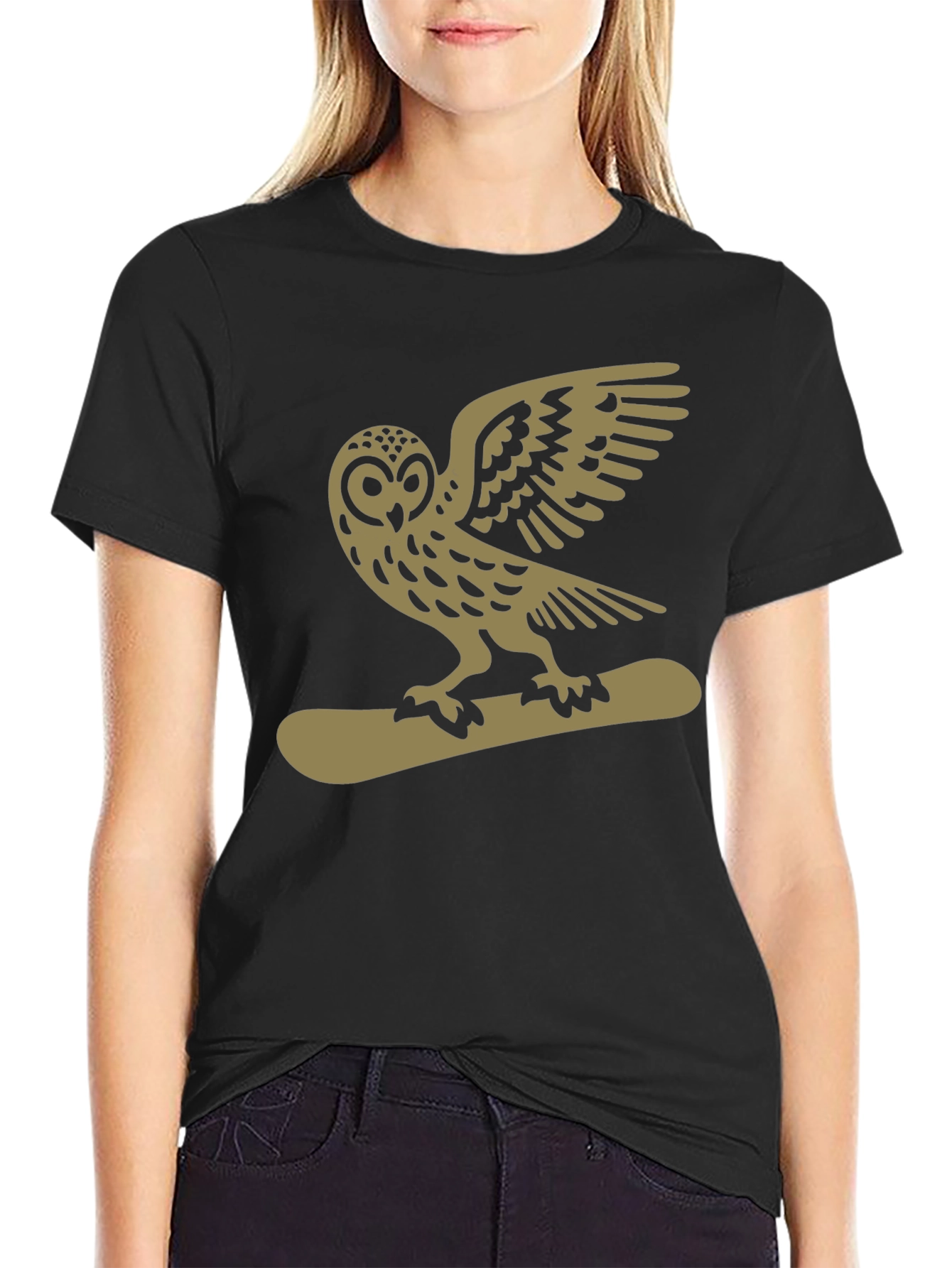Owl Snowboard T-Shirt - Ride in Style!