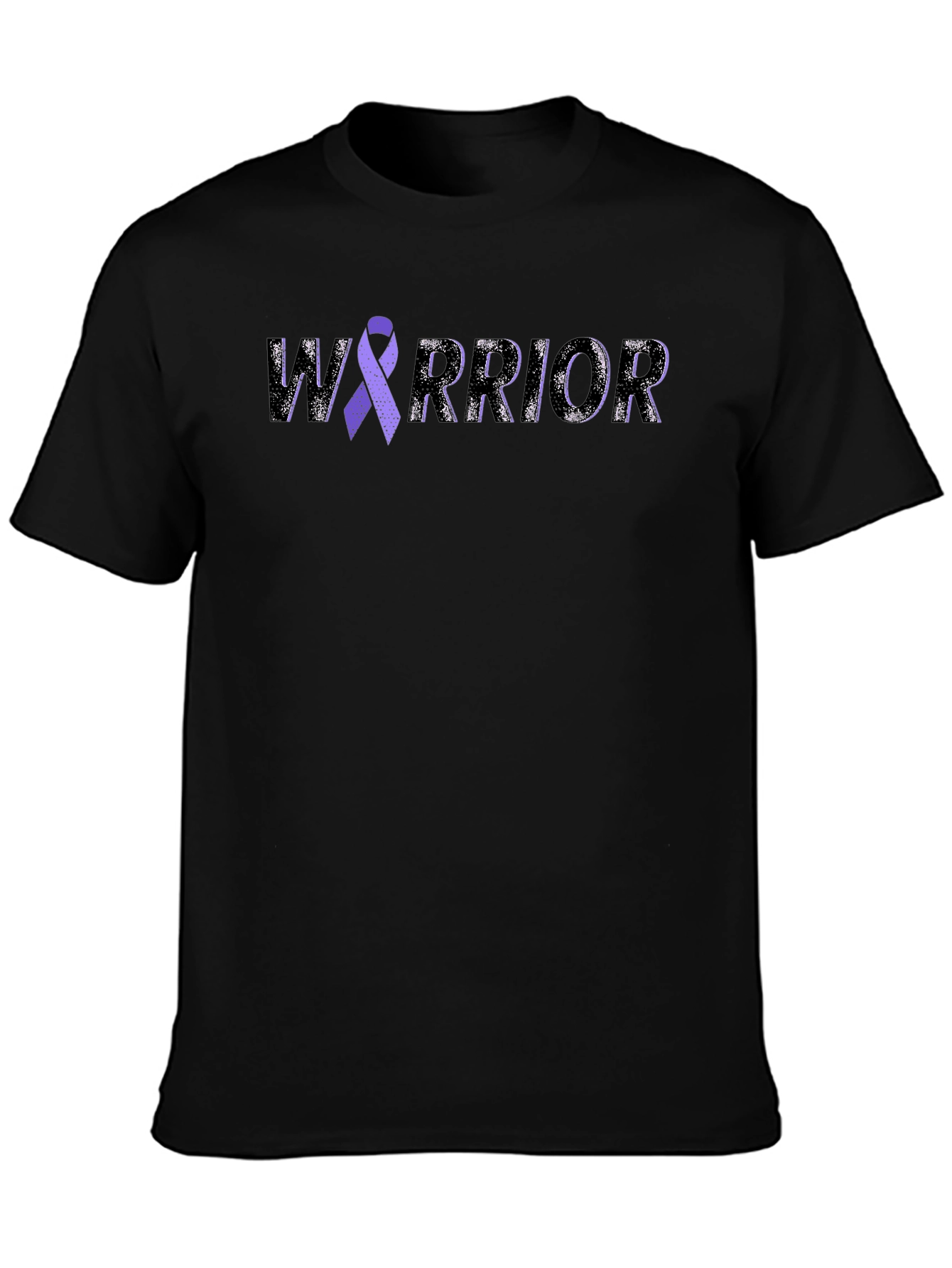 Warrior Awareness Ribbon Tee - Black