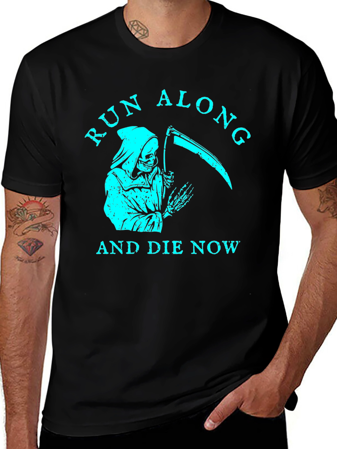 Run Along and Die Now Graphic Tee