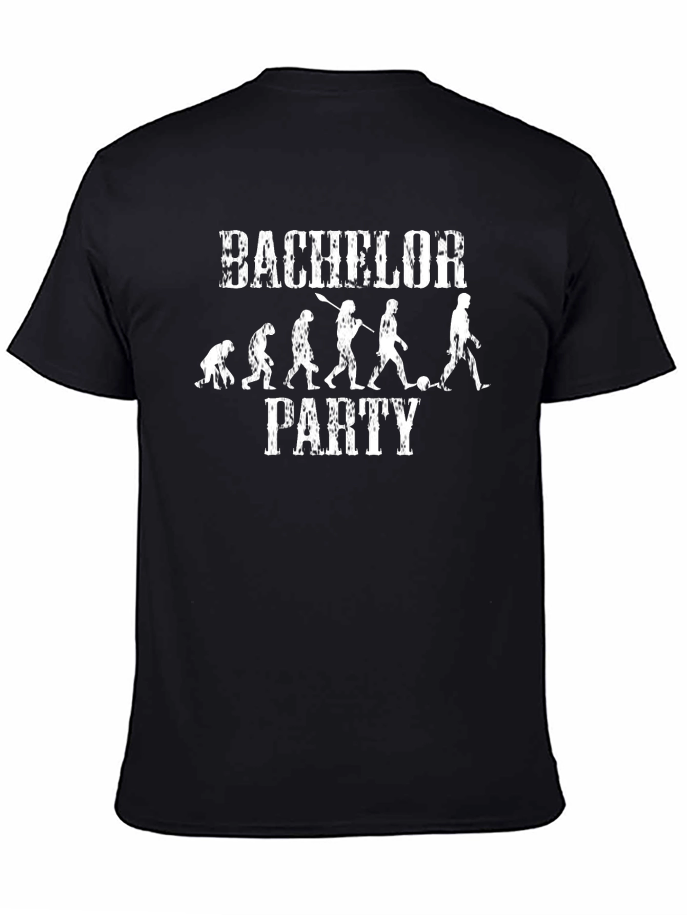 Bachelor Party Evolution Graphic T-Shirt