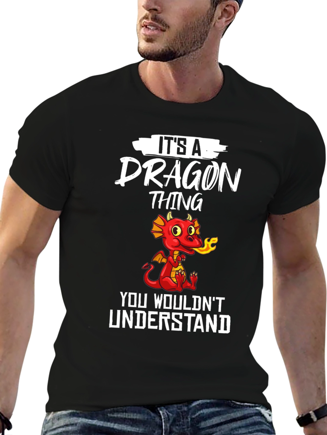Its a Dragon Thing T-Shirt Funny Dragon Lover Tee