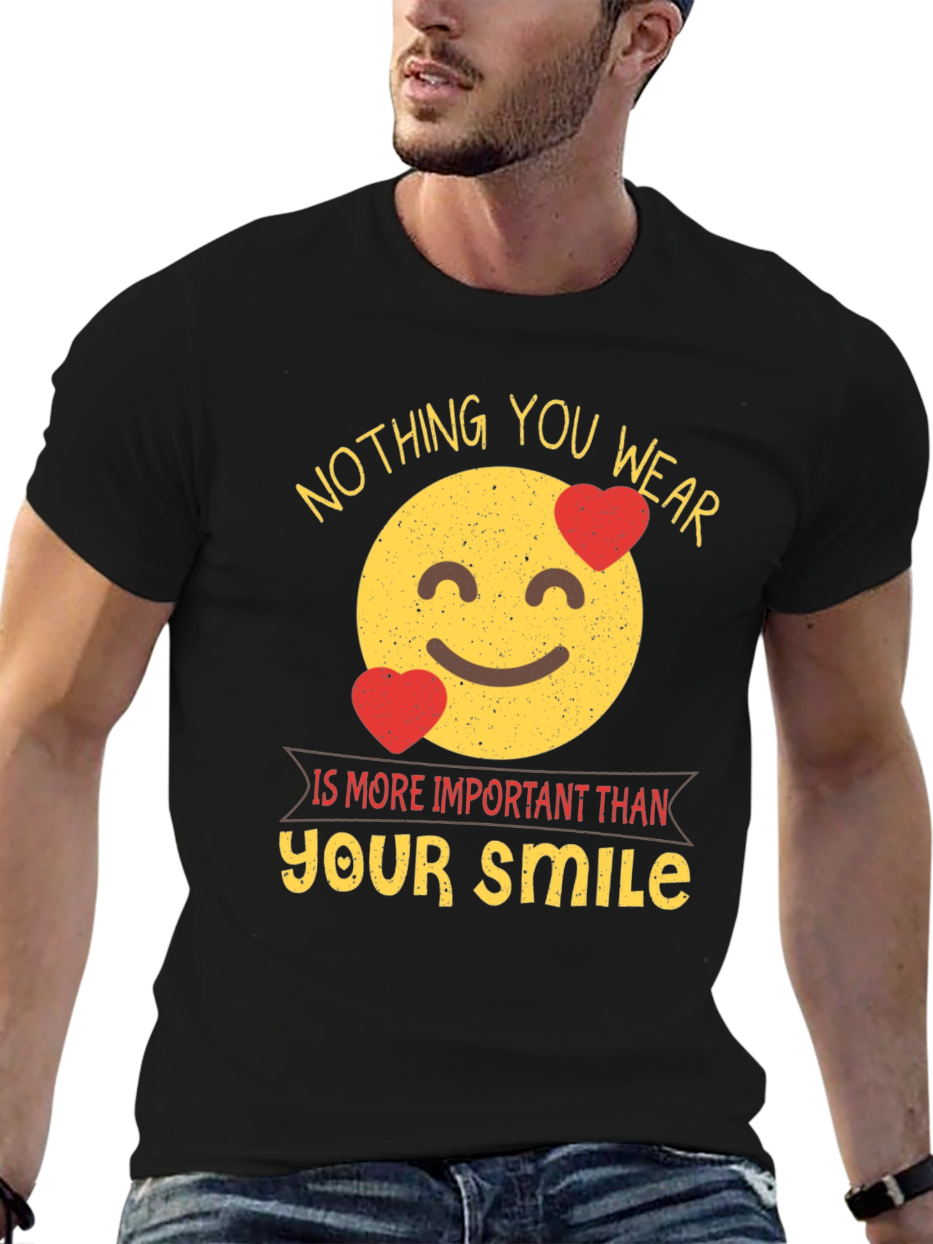 Smile Graphic Tee - Spread Happiness!
