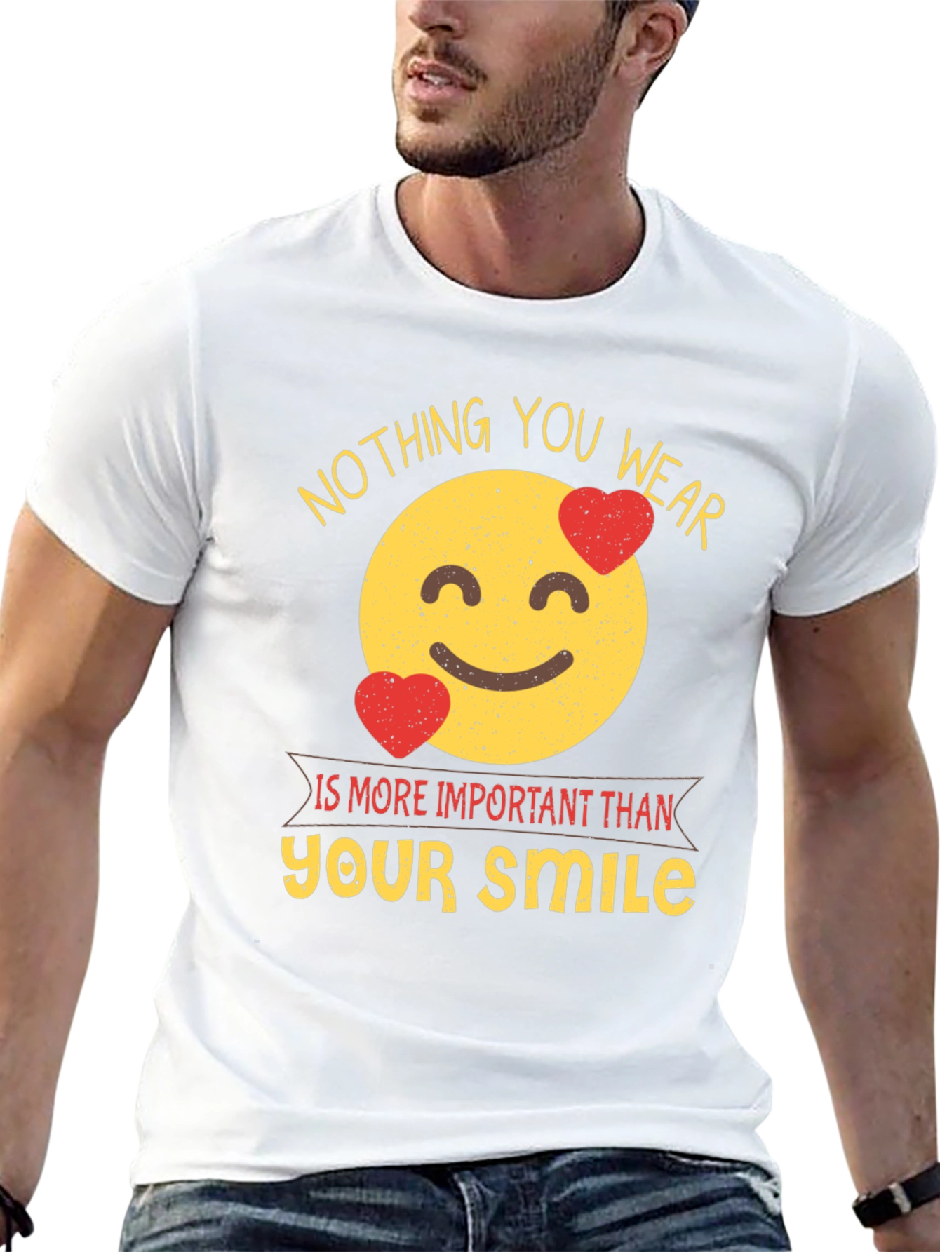 Smile Graphic Tee - Spread Happiness!
