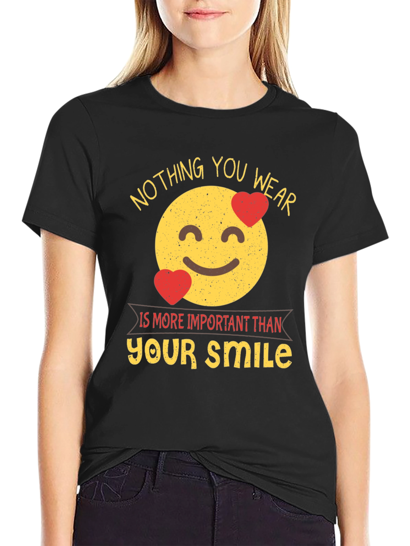 Smile Graphic Tee - Spread Happiness!