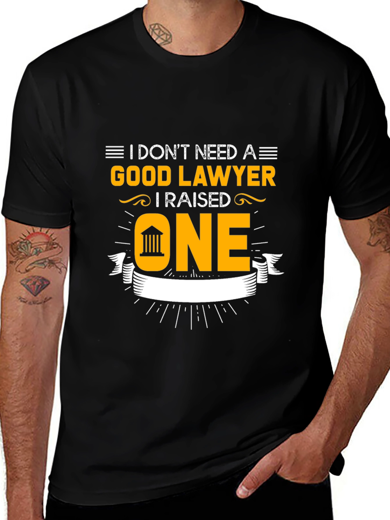 Funny Lawyer Parent Graphic T-Shirt