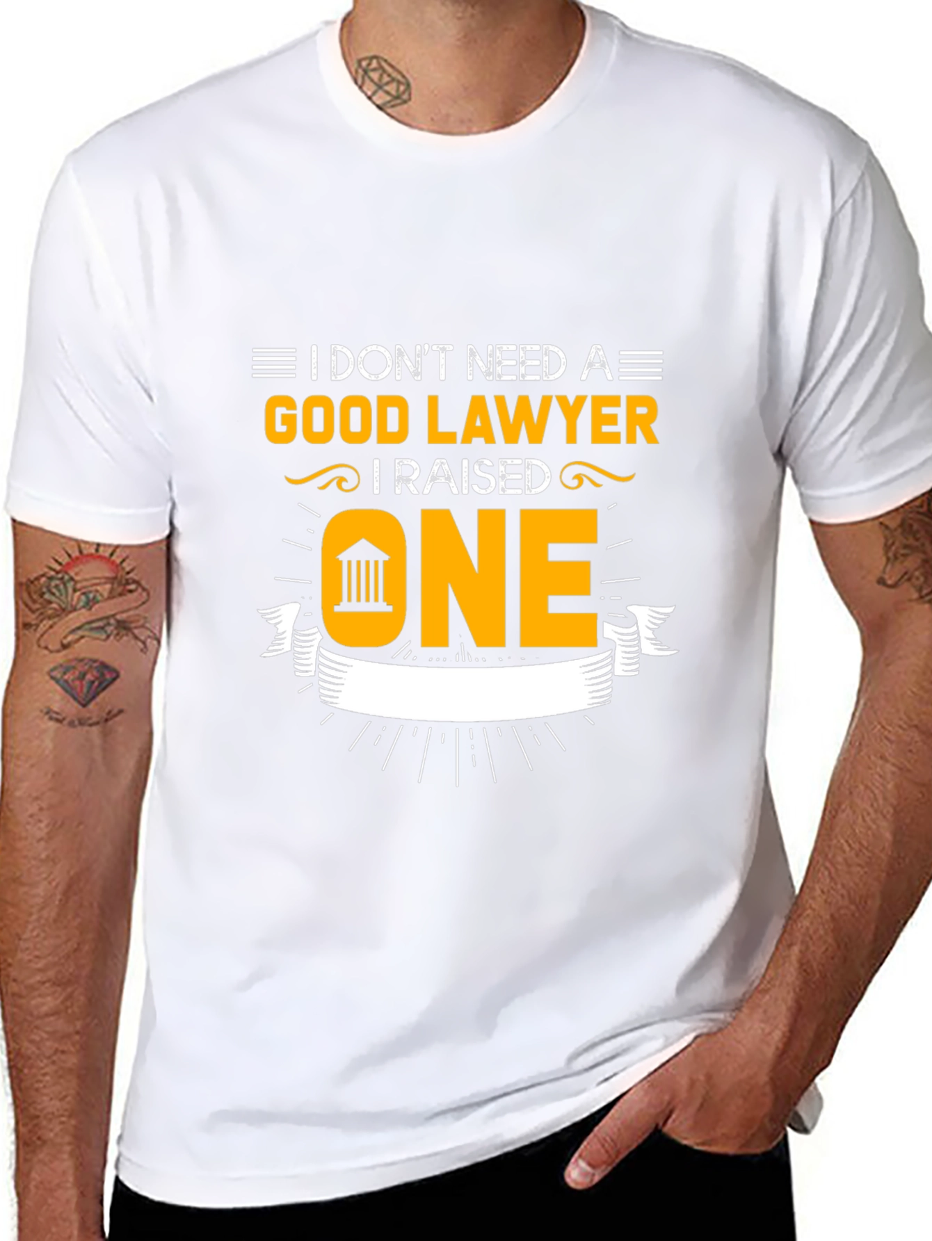 Funny Lawyer Parent Graphic T-Shirt