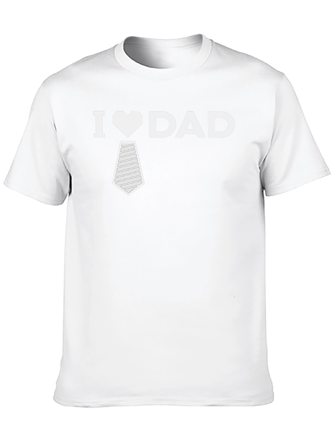 I Heart Dad T-Shirt Fathers Day Gift