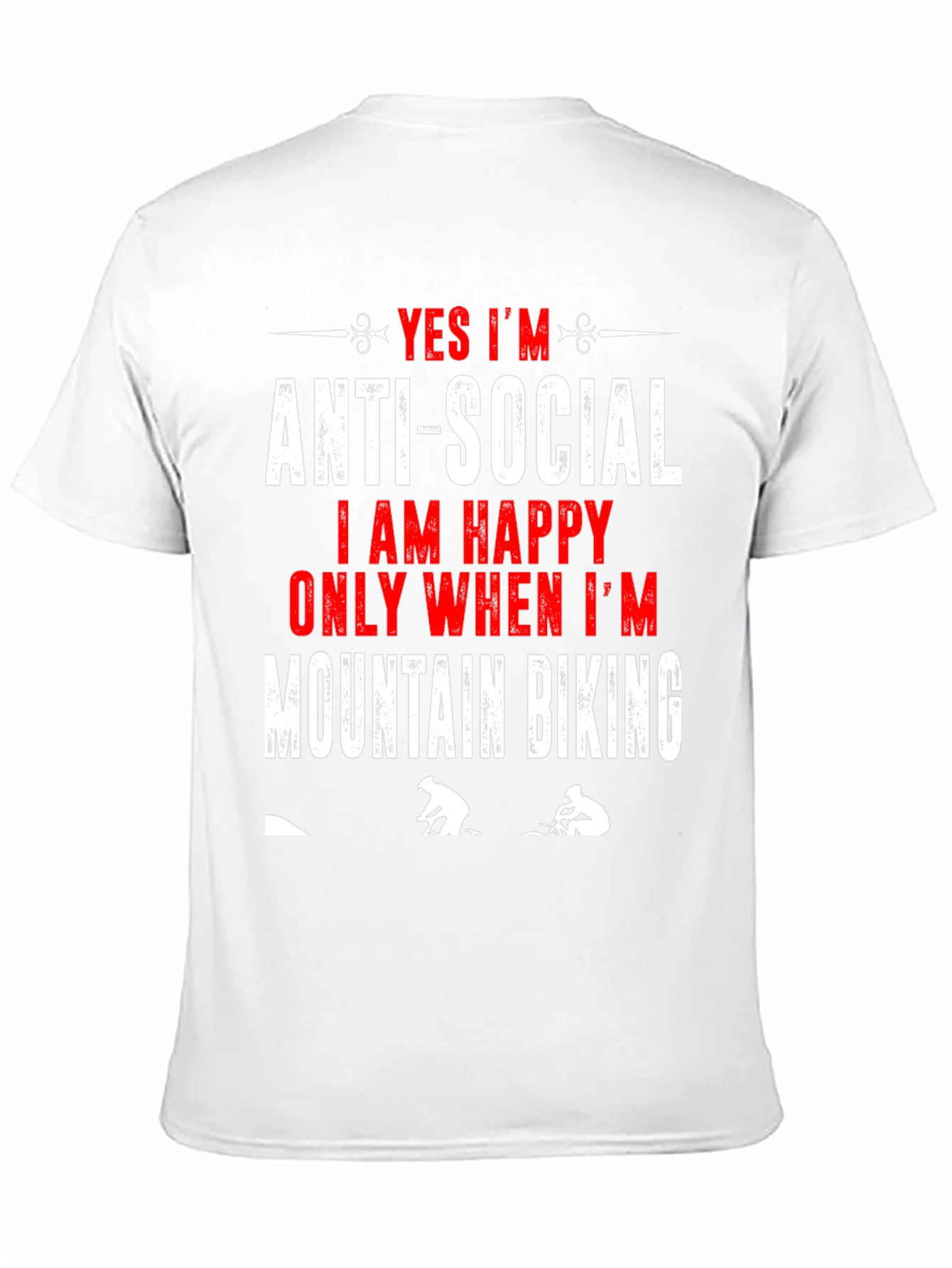 Anti-Social Mountain Biking T-Shirt