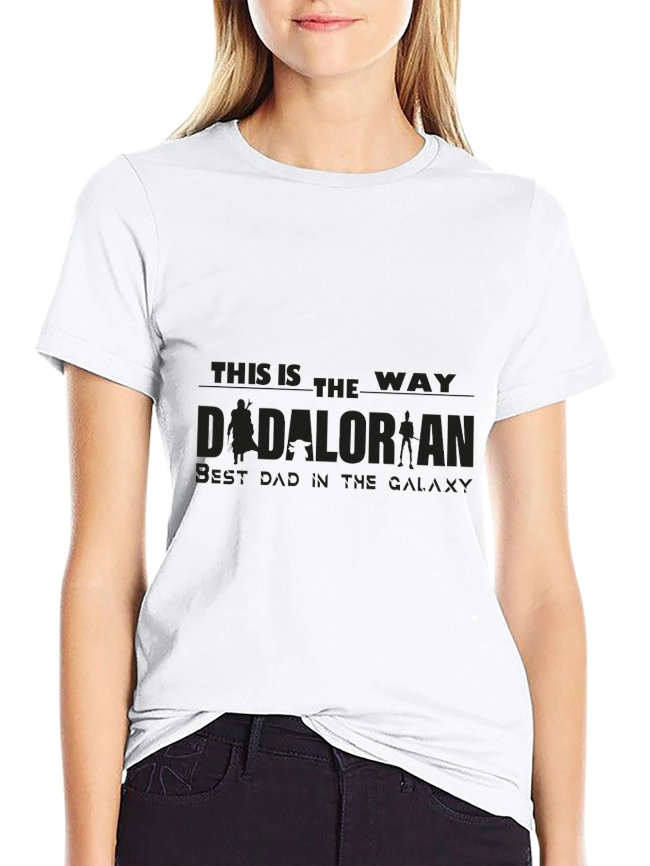 Dadalorian T-Shirt - Best Dad in the Galaxy