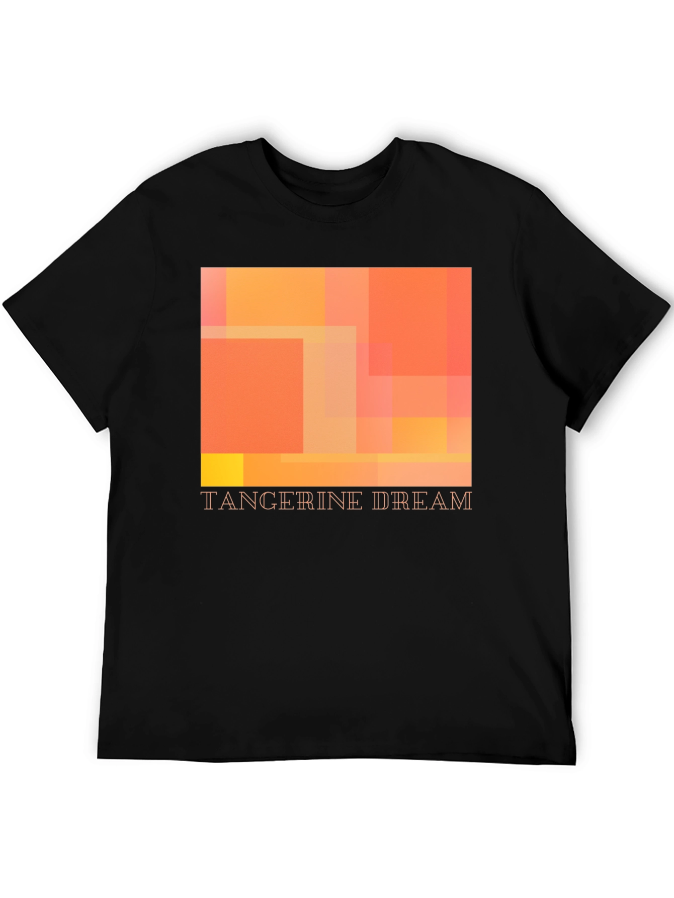 Tangerine Dream Album Cover Black T-Shirt