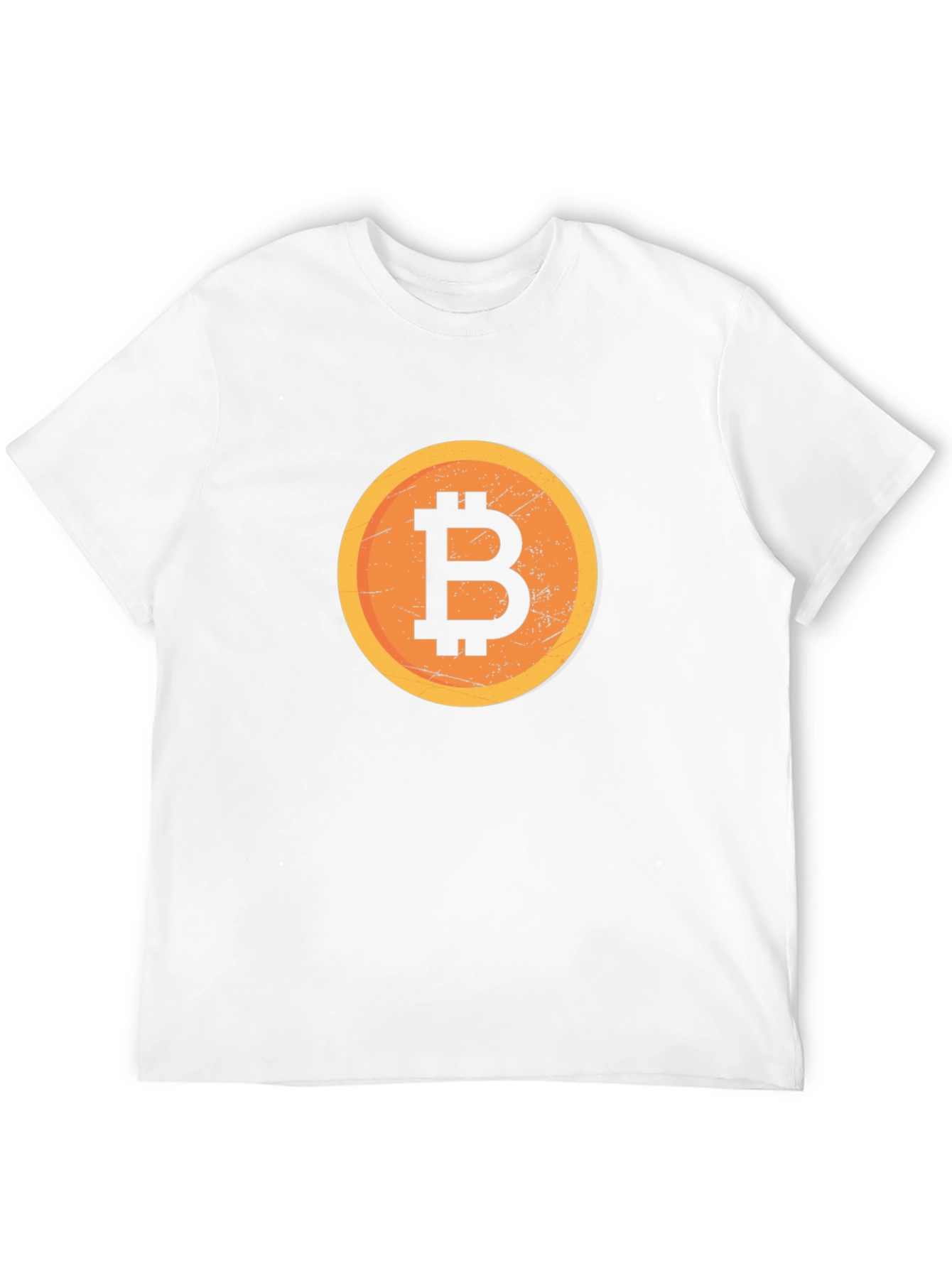Bitcoin Logo Graphic Black T-Shirt
