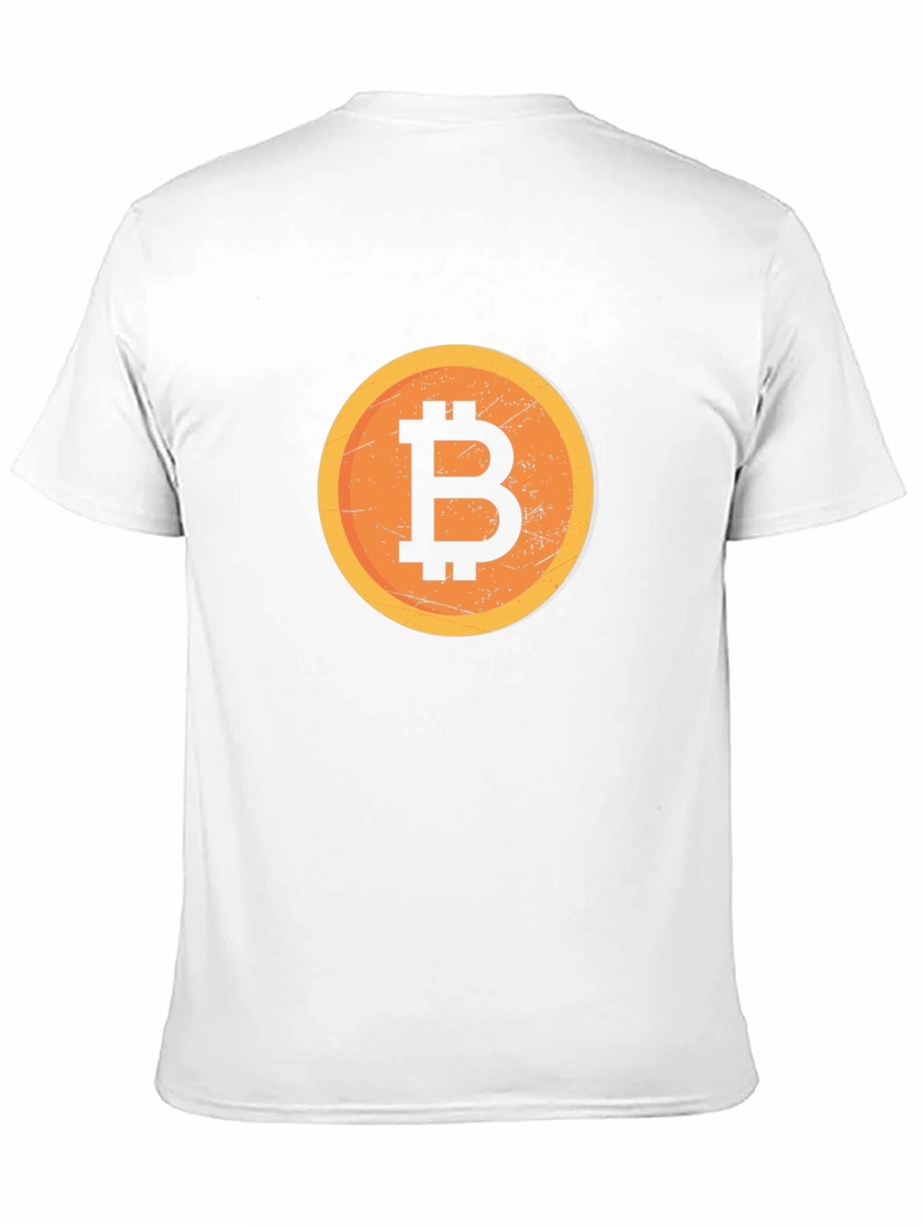 Bitcoin Logo Graphic Black T-Shirt