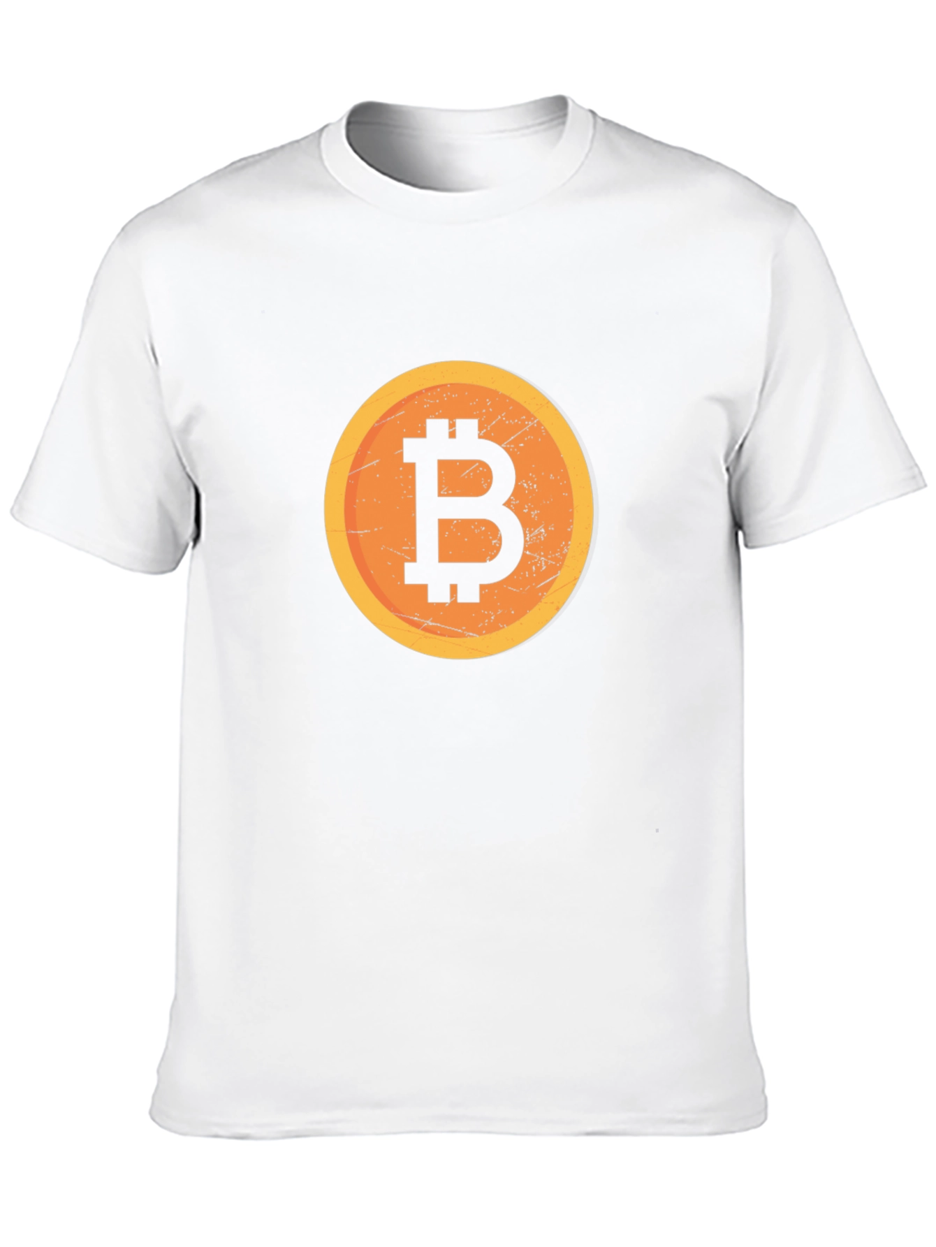 Bitcoin Logo Graphic Black T-Shirt