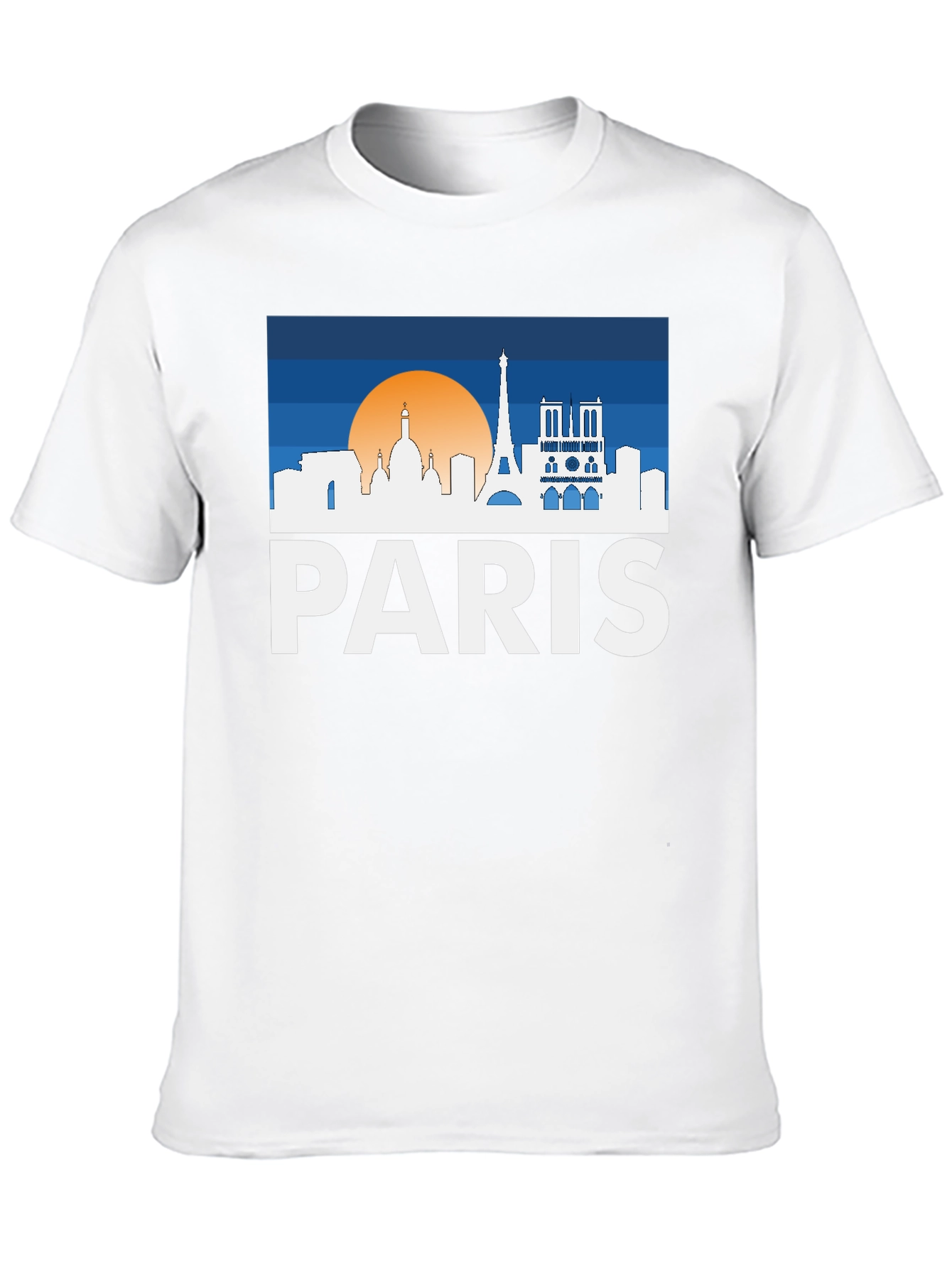 Paris Skyline T-Shirt - Cityscape Tee